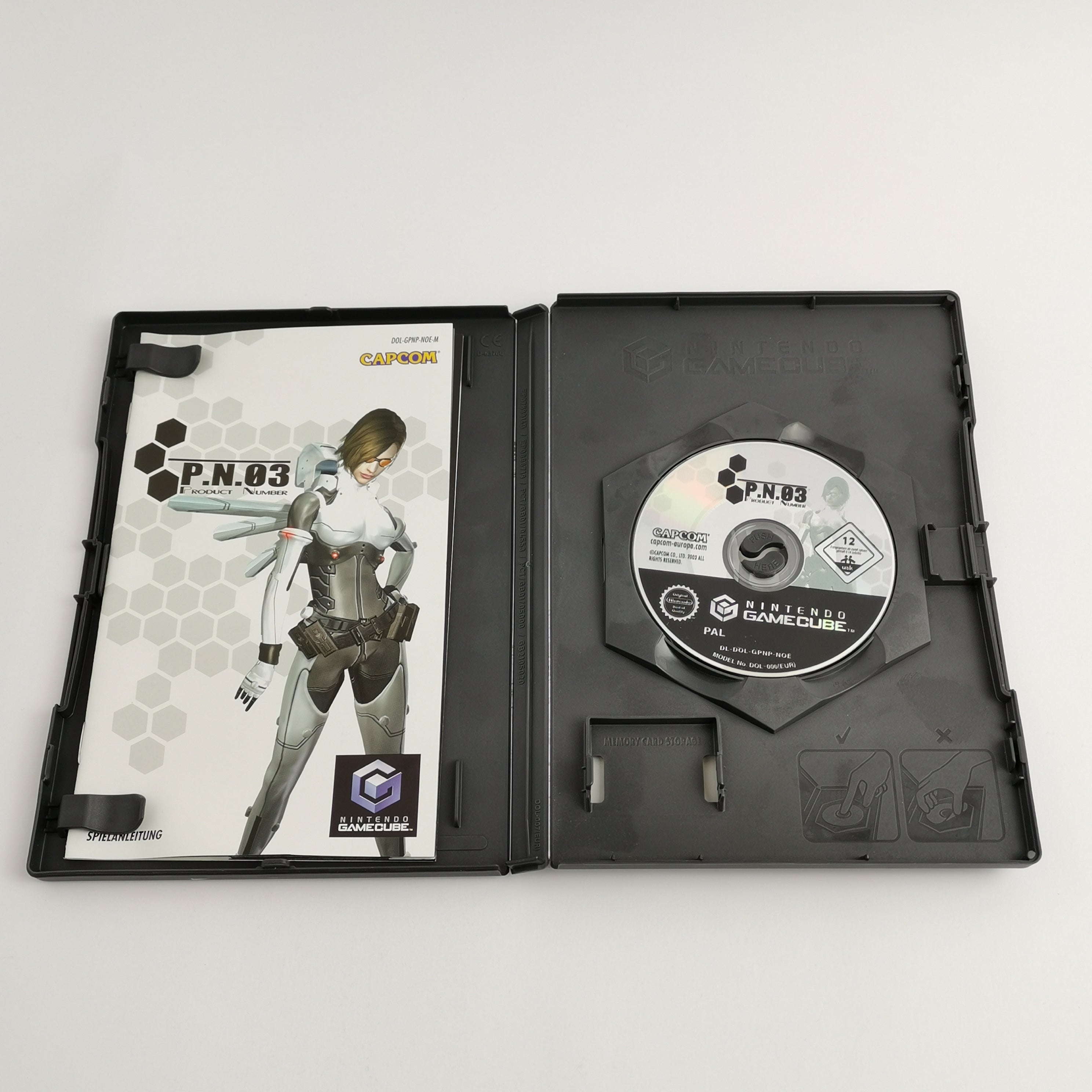 Nintendo Gamecube Spiel : P.N. 03 Product Number - Capcom | OVP PAL - sehr gut *