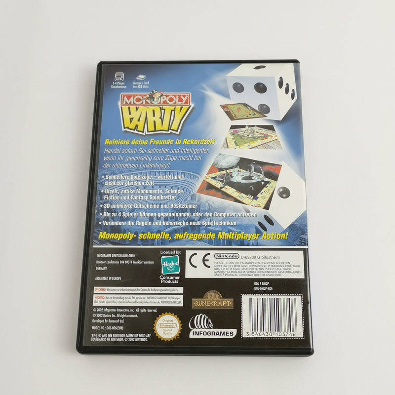 Nintendo Gamecube Spiel : Monopoly Party | OVP PAL - Infogrames - sehr gut *
