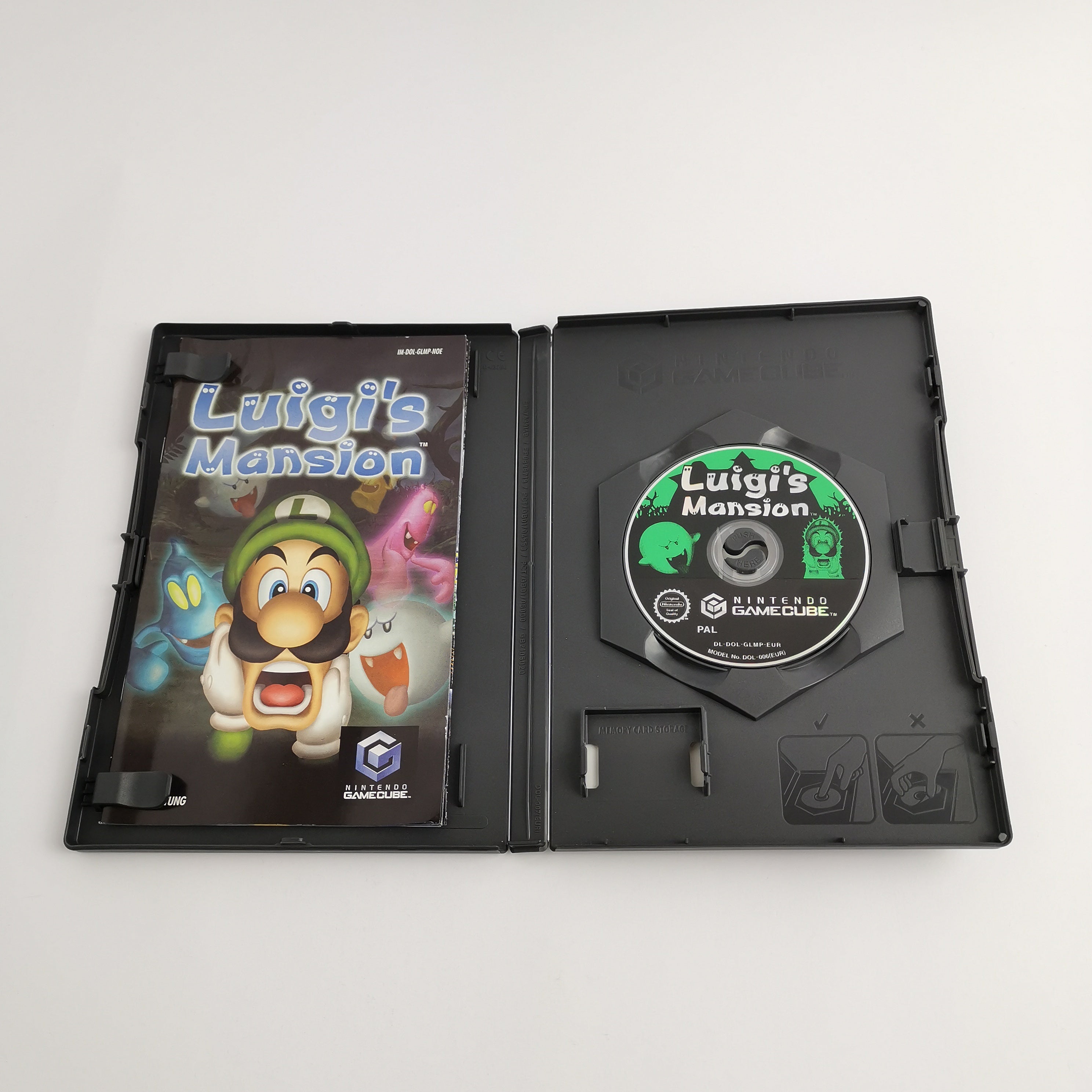 Nintendo Gamecube Spiel : Luigi´s Mansion | dt. PAL Erstauflage OVP - sehr gut