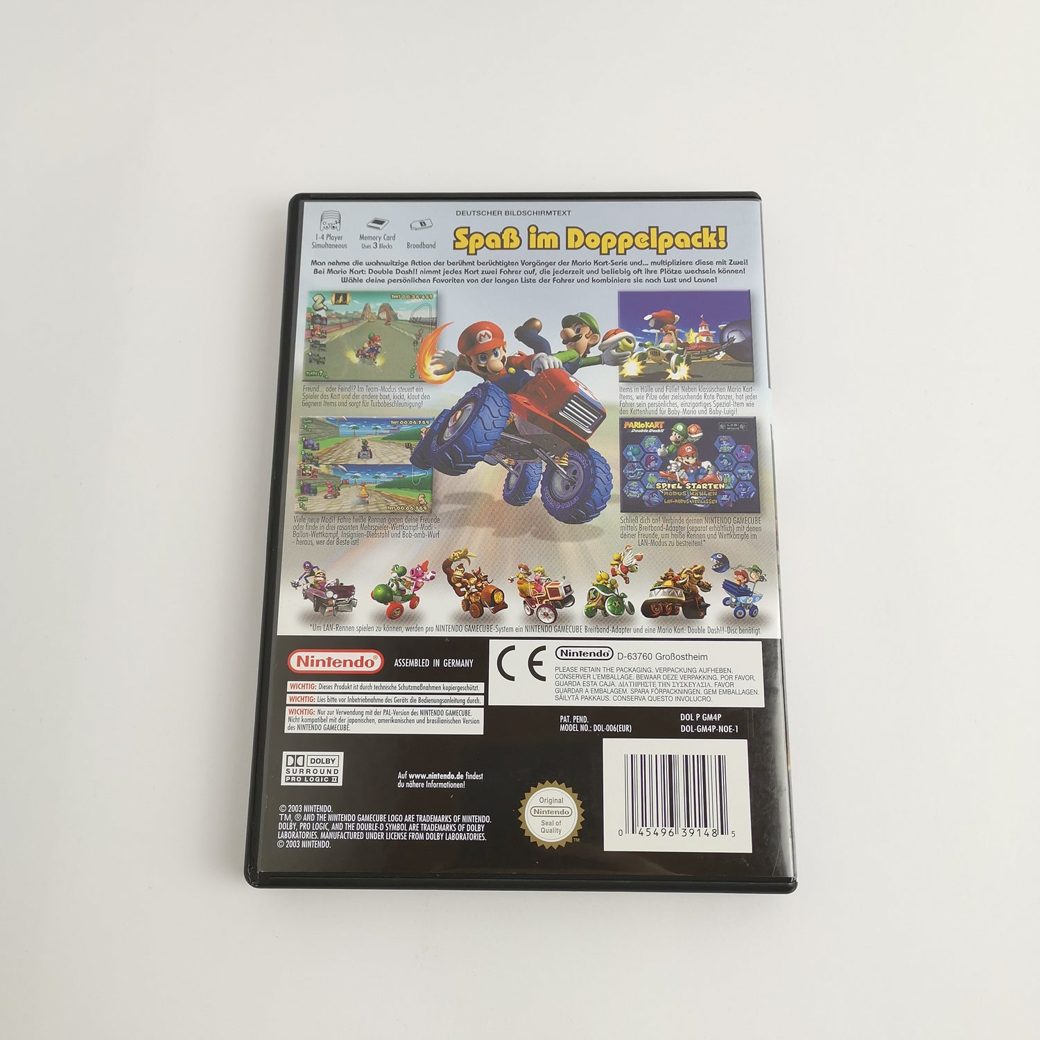 Nintendo Gamecube Spiel : Mario Kart Double Dash !! | PAL OVP - Zustand wählbar