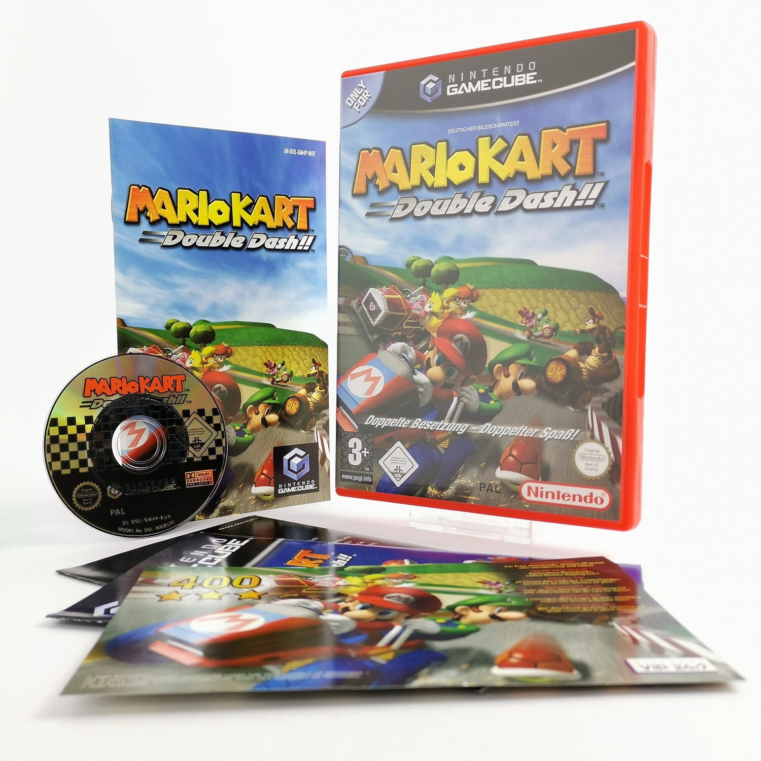 Nintendo Gamecube Spiel : Mario Kart Double Dash !! | PAL OVP - Zustand wählbar