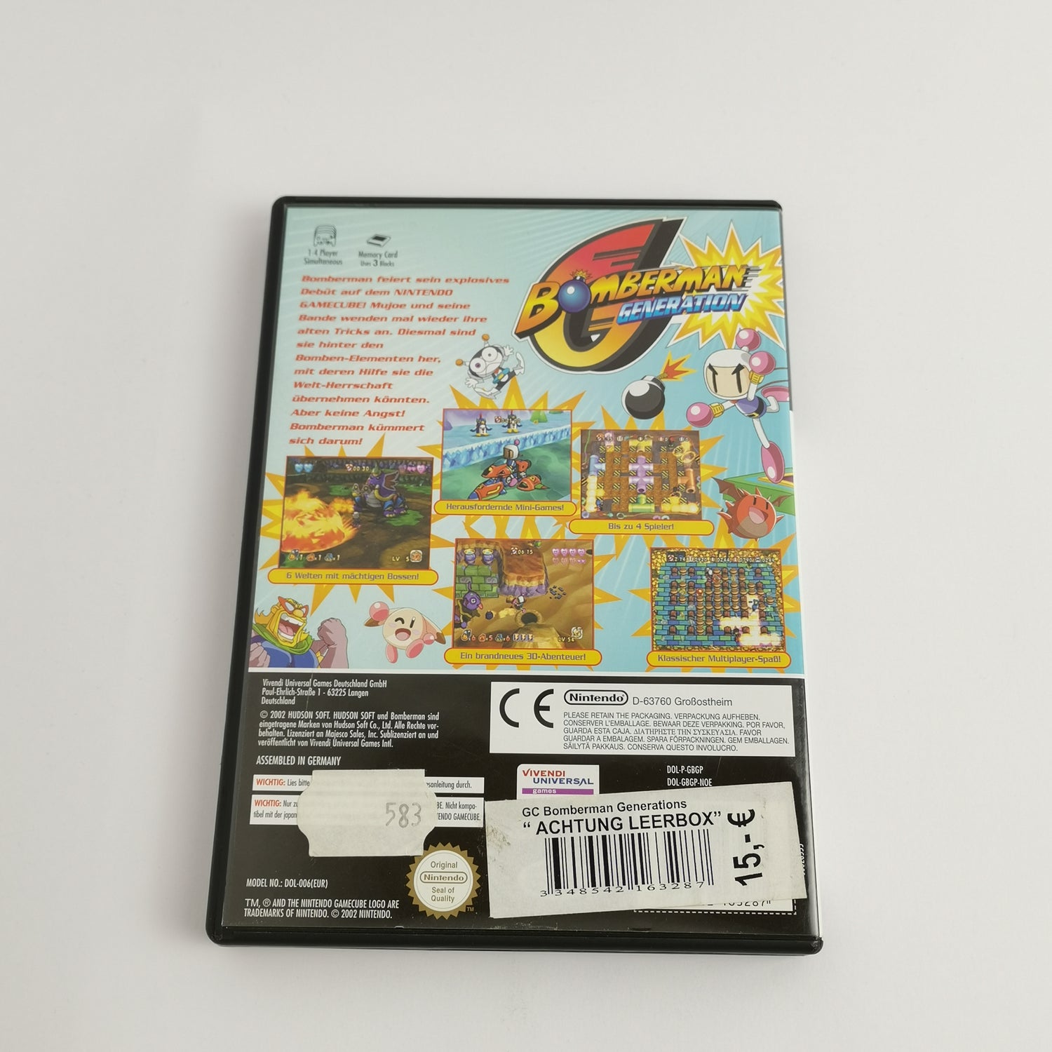 Nintendo Gamecube Spiel : Bomberman Generation | dt. PAL OVP - Zustand wählbar