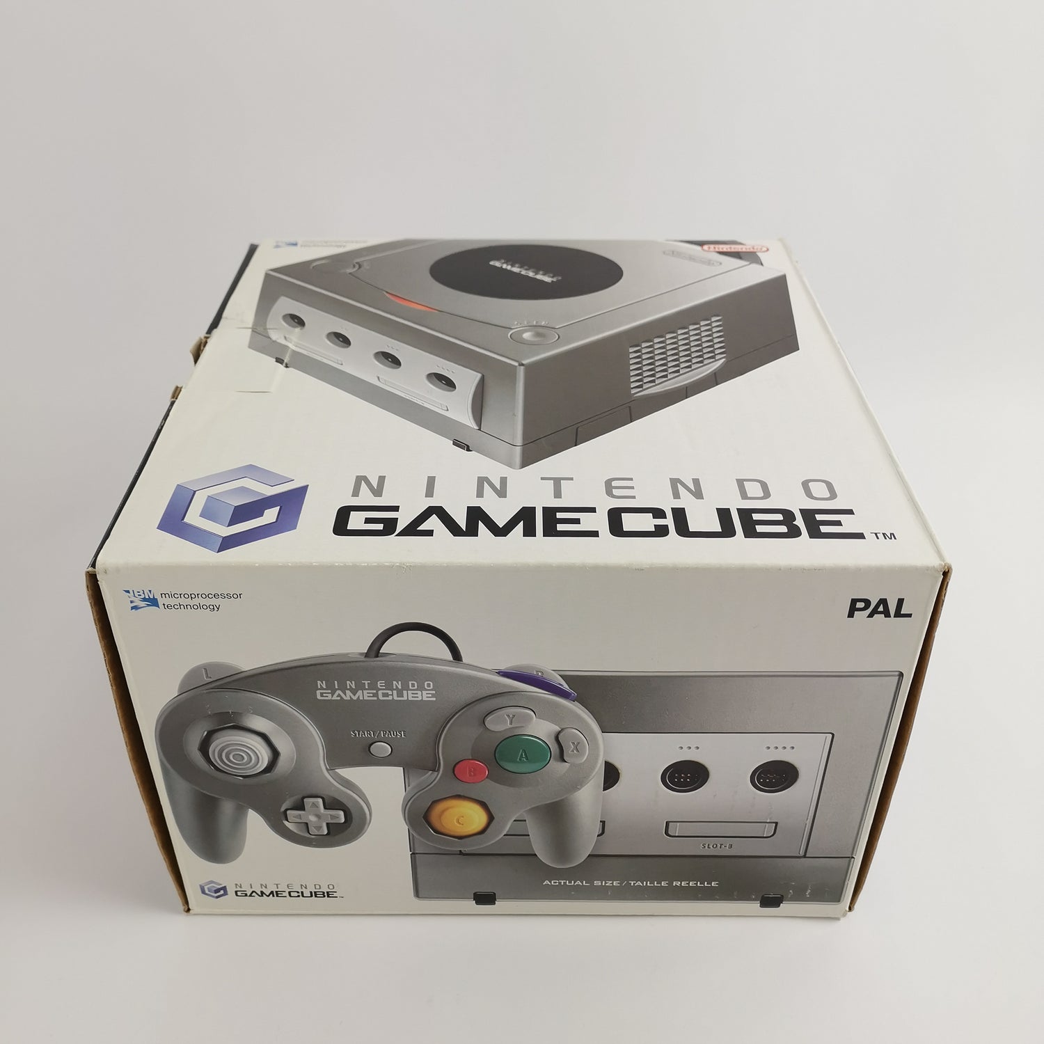 Nintendo Gamecube Konsole : Silber / Silver in OVP | Console Pak - PAL Version