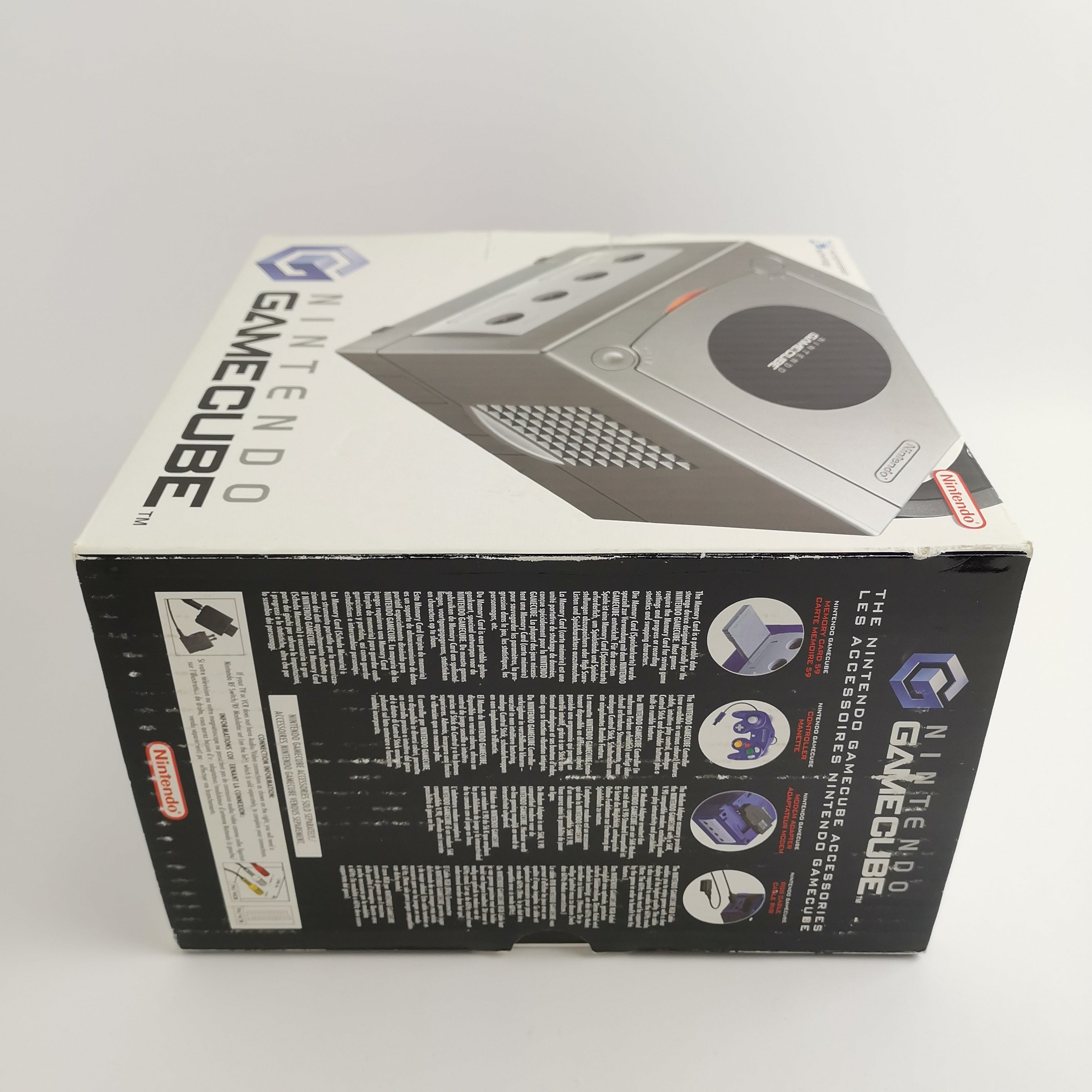 Nintendo Gamecube Konsole : Silber / Silver in OVP | Console Pak - PAL Version
