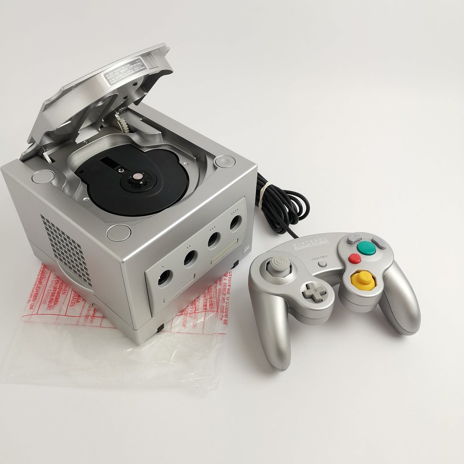 Nintendo Gamecube Konsole : Silber / Silver in OVP | Console Pak - PAL Version