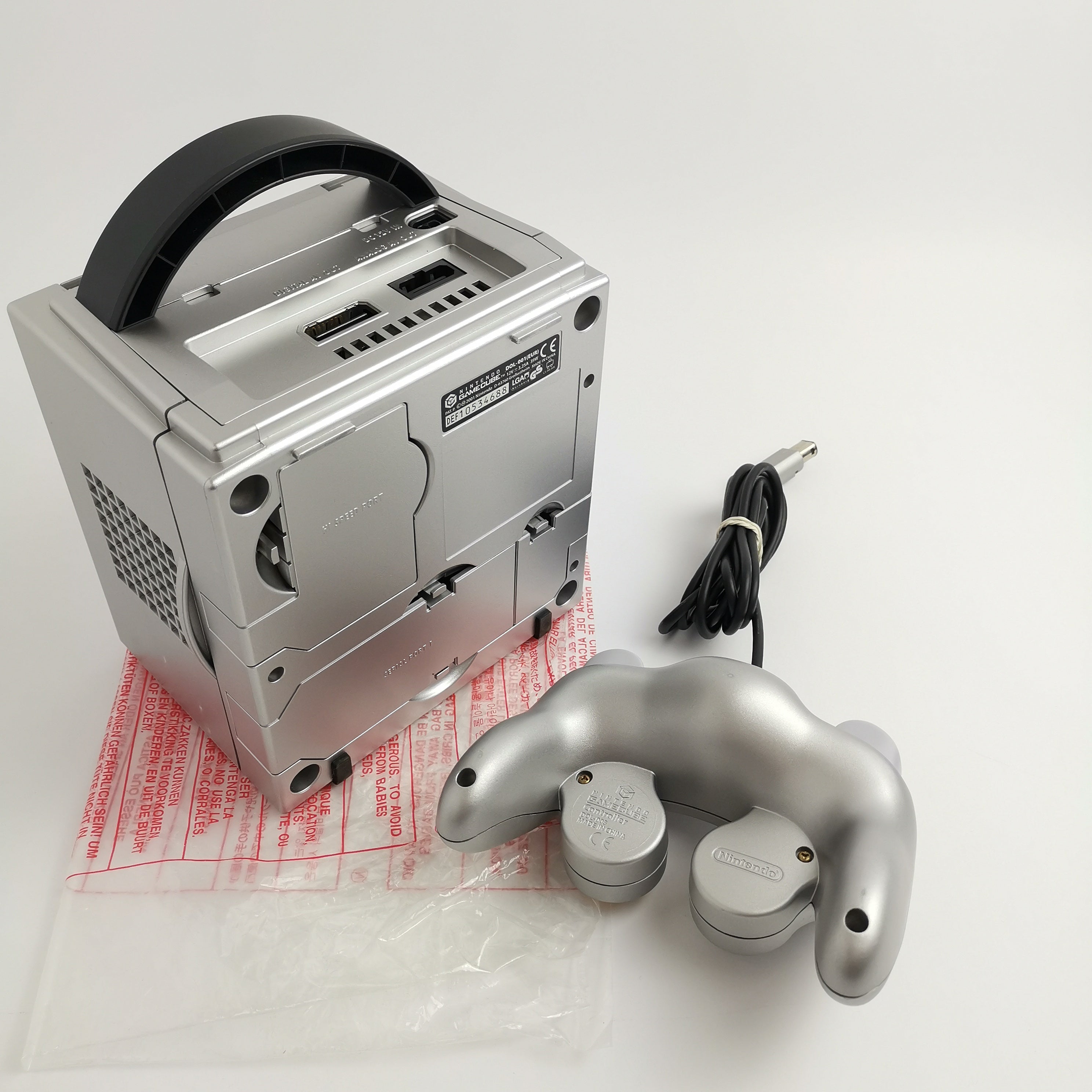 Nintendo Gamecube Konsole : Silber / Silver in OVP | Console Pak - PAL Version