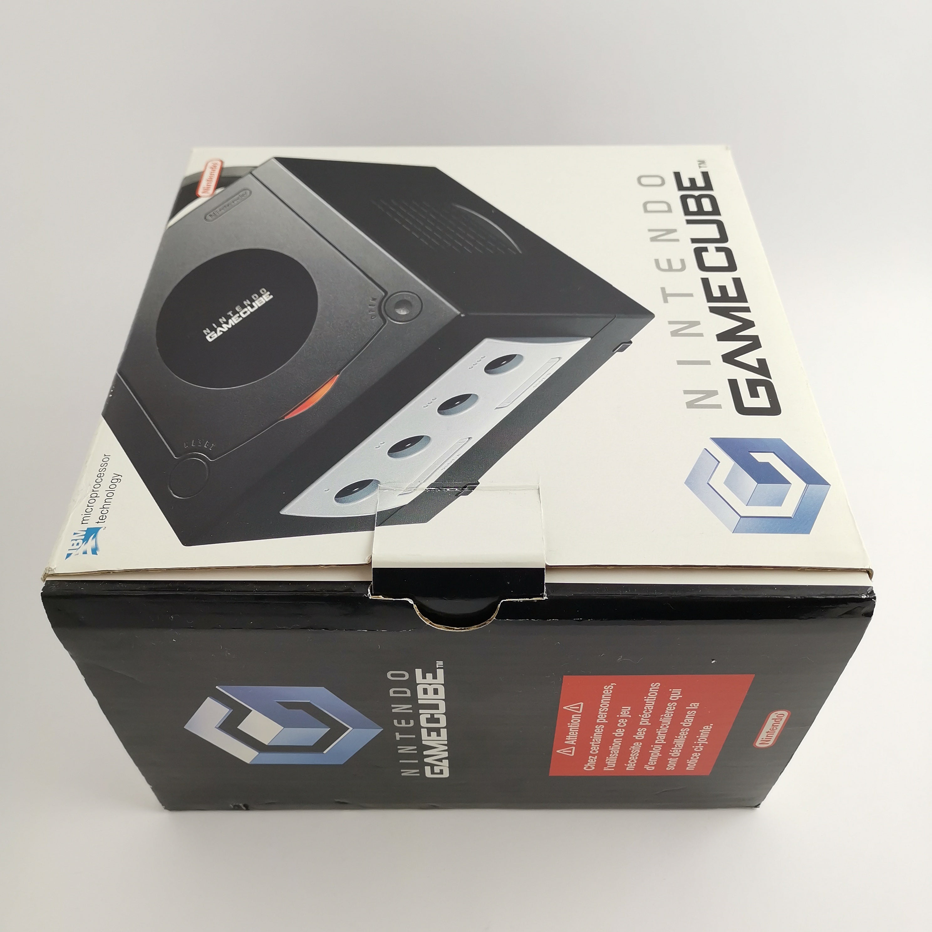 Nintendo Gamecube Konsole : Schwarz / Black in OVP | Console Pak - PAL Version