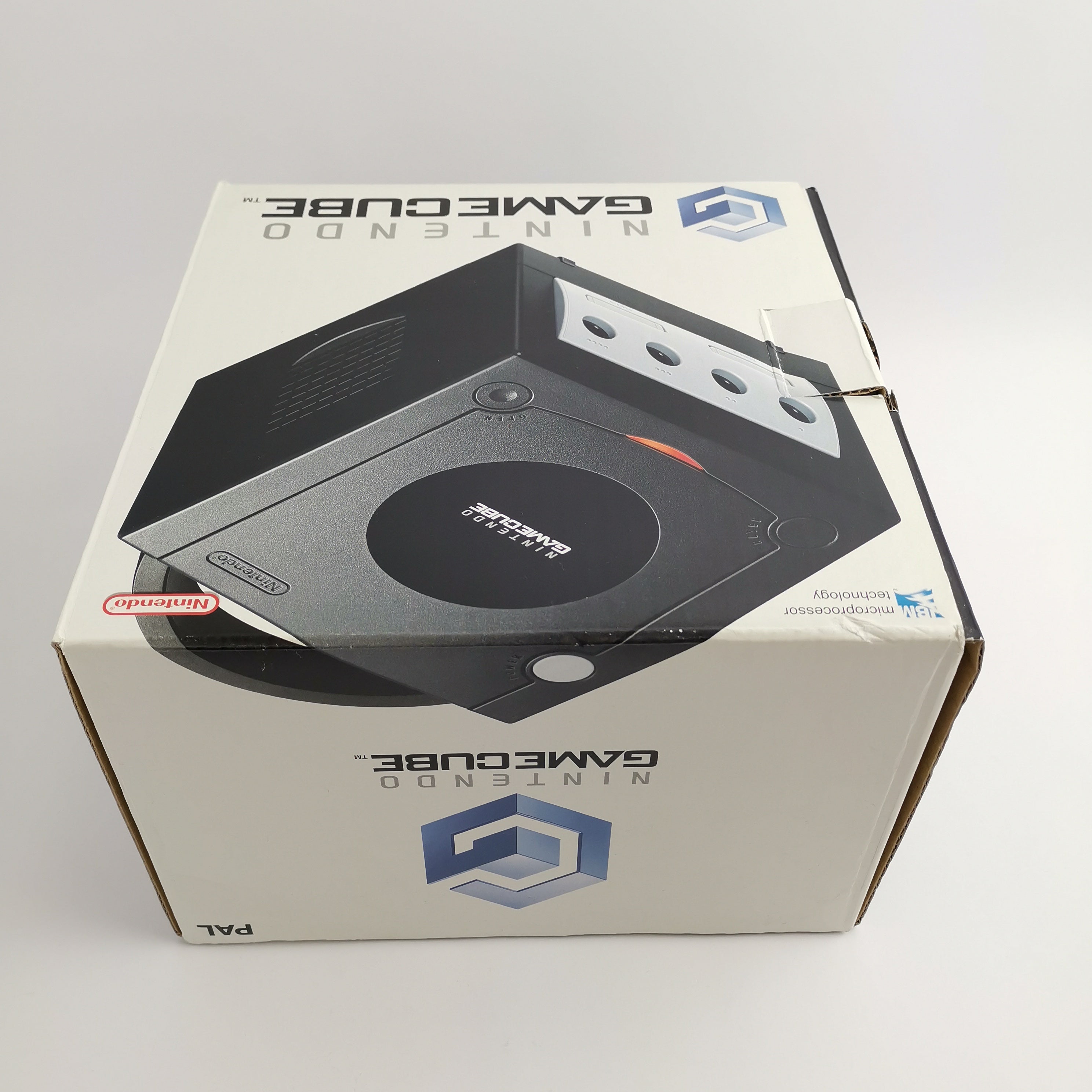 Nintendo Gamecube Konsole : Schwarz / Black in OVP | Console Pak - PAL Version