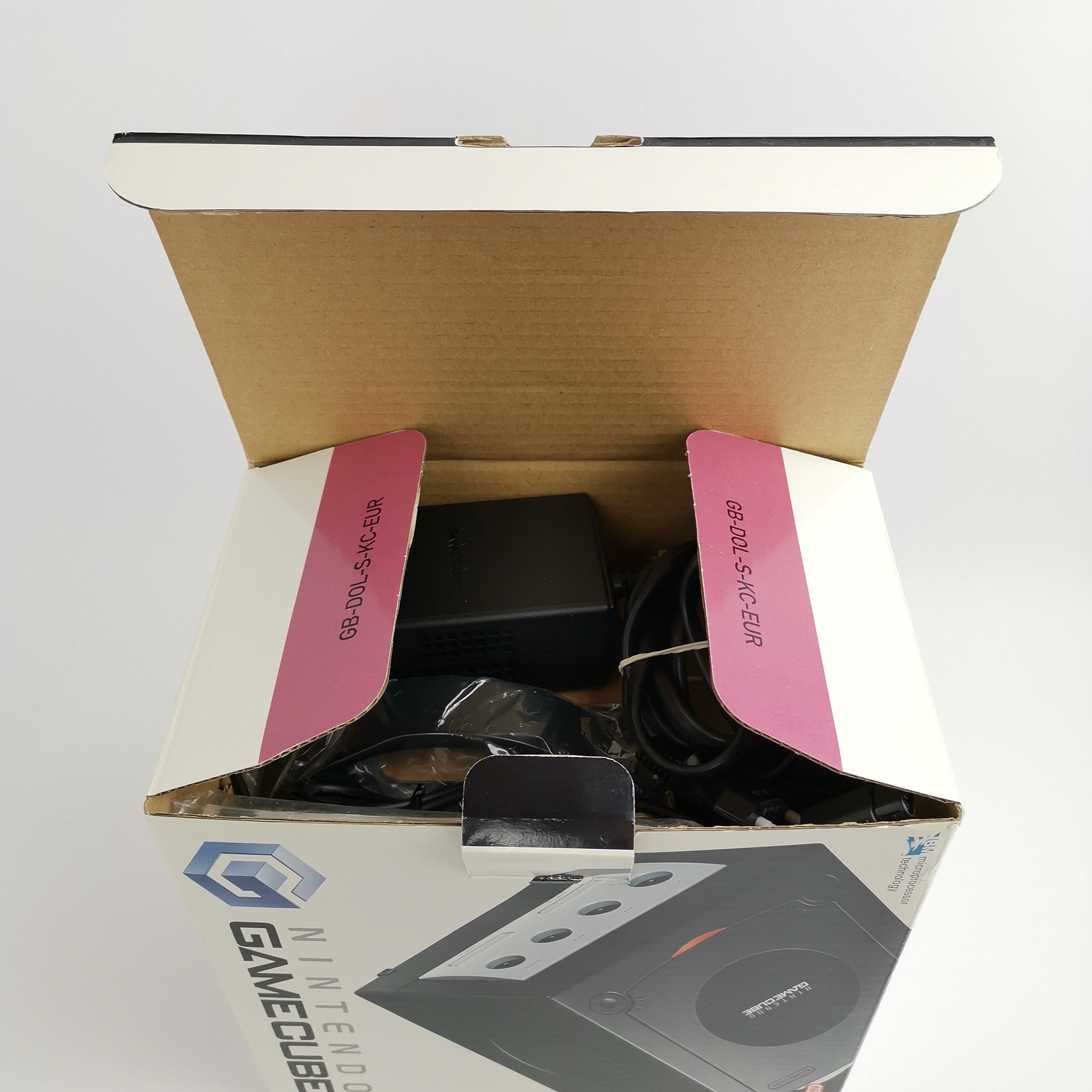 Nintendo Gamecube Konsole : Schwarz / Black in OVP | Console Pak - PAL Version