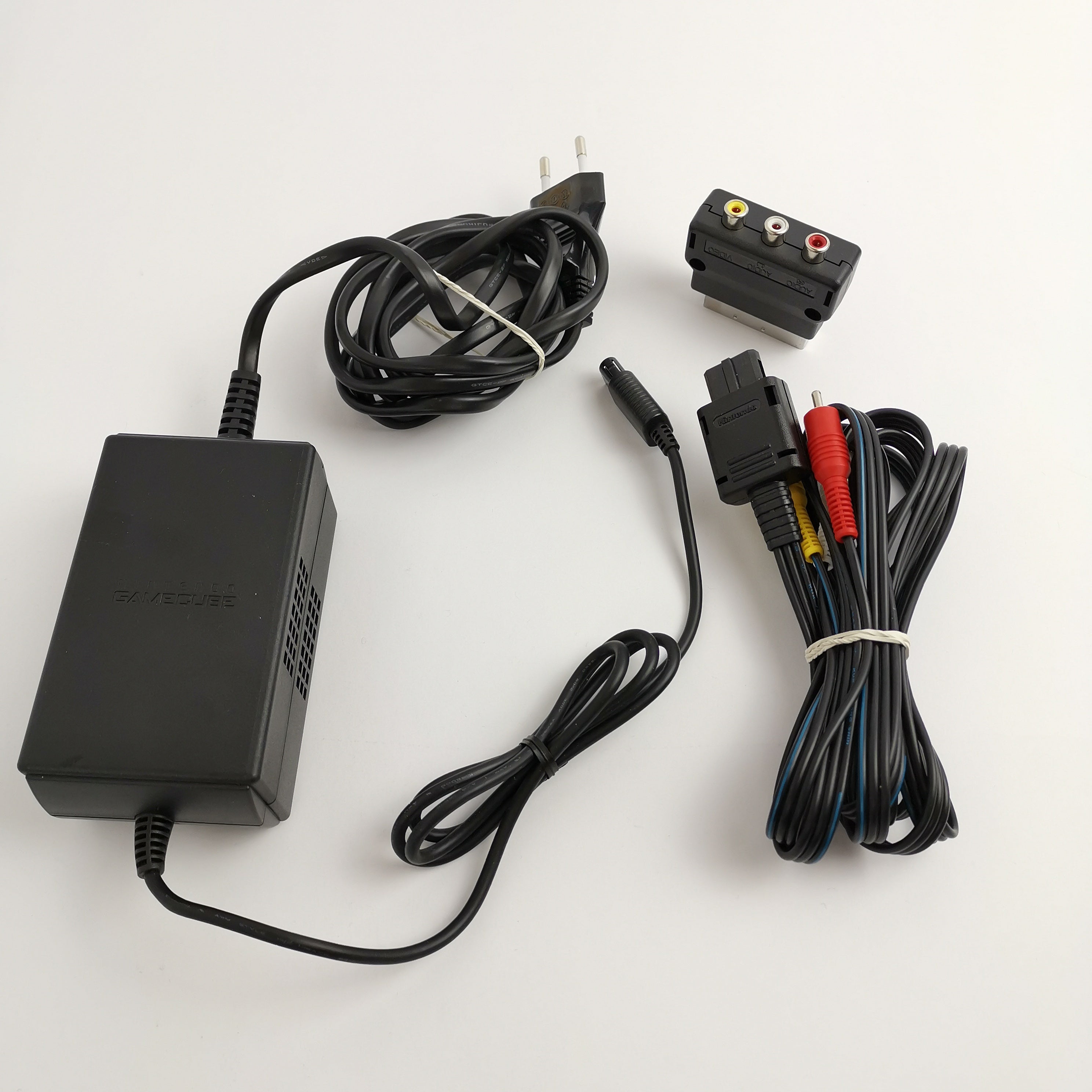 Nintendo Gamecube Konsole : Schwarz / Black in OVP | Console Pak - PAL Version