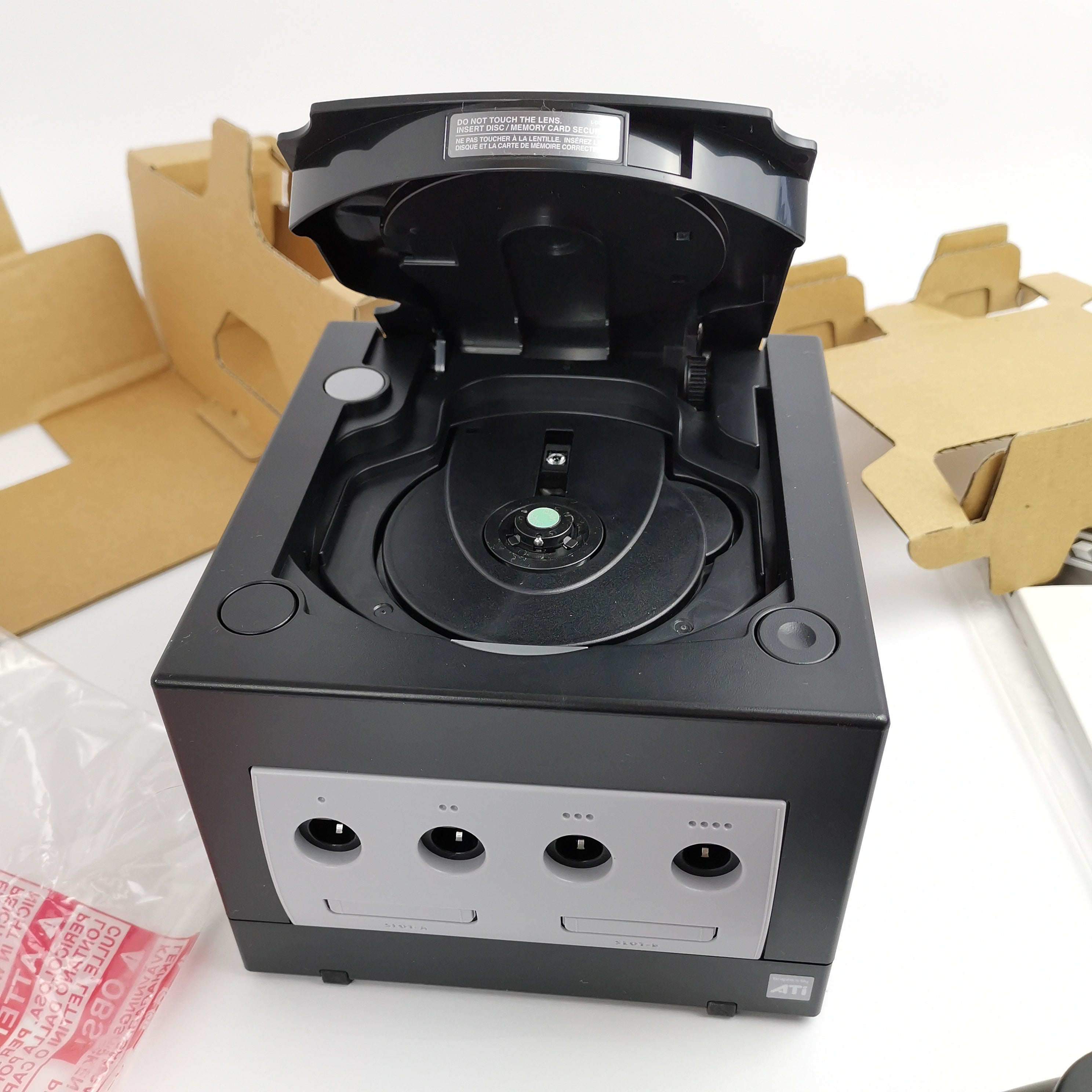 Nintendo Gamecube Konsole : Schwarz / Black in OVP | Console Pak - PAL Version
