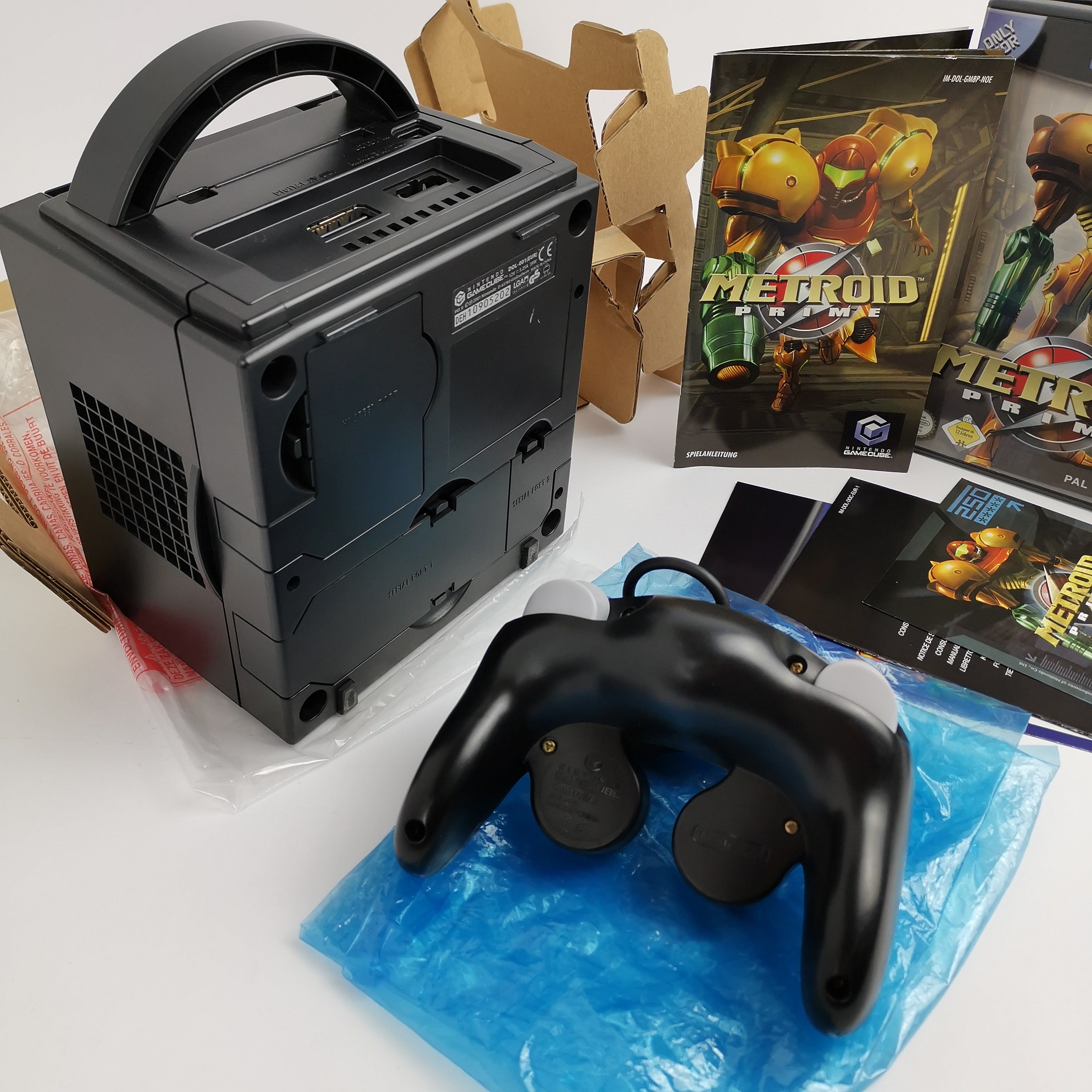 Nintendo Gamecube Konsole : Metroid Prime Pak in OVP | Console Set - PAL Version