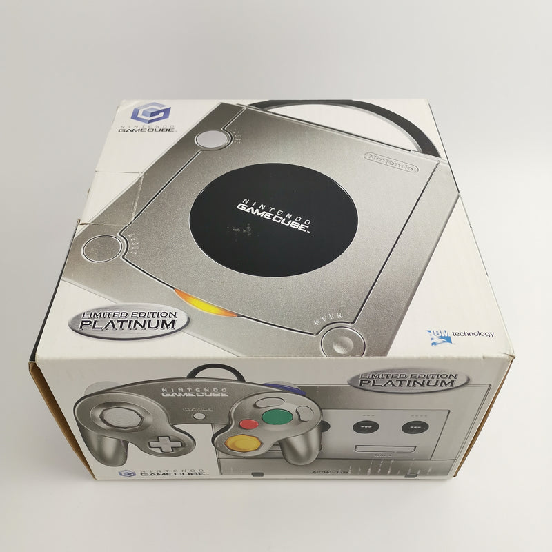 Nintendo Gamecube Konsole : Limited Edition Platinum [USA] | Silver Silber OVP