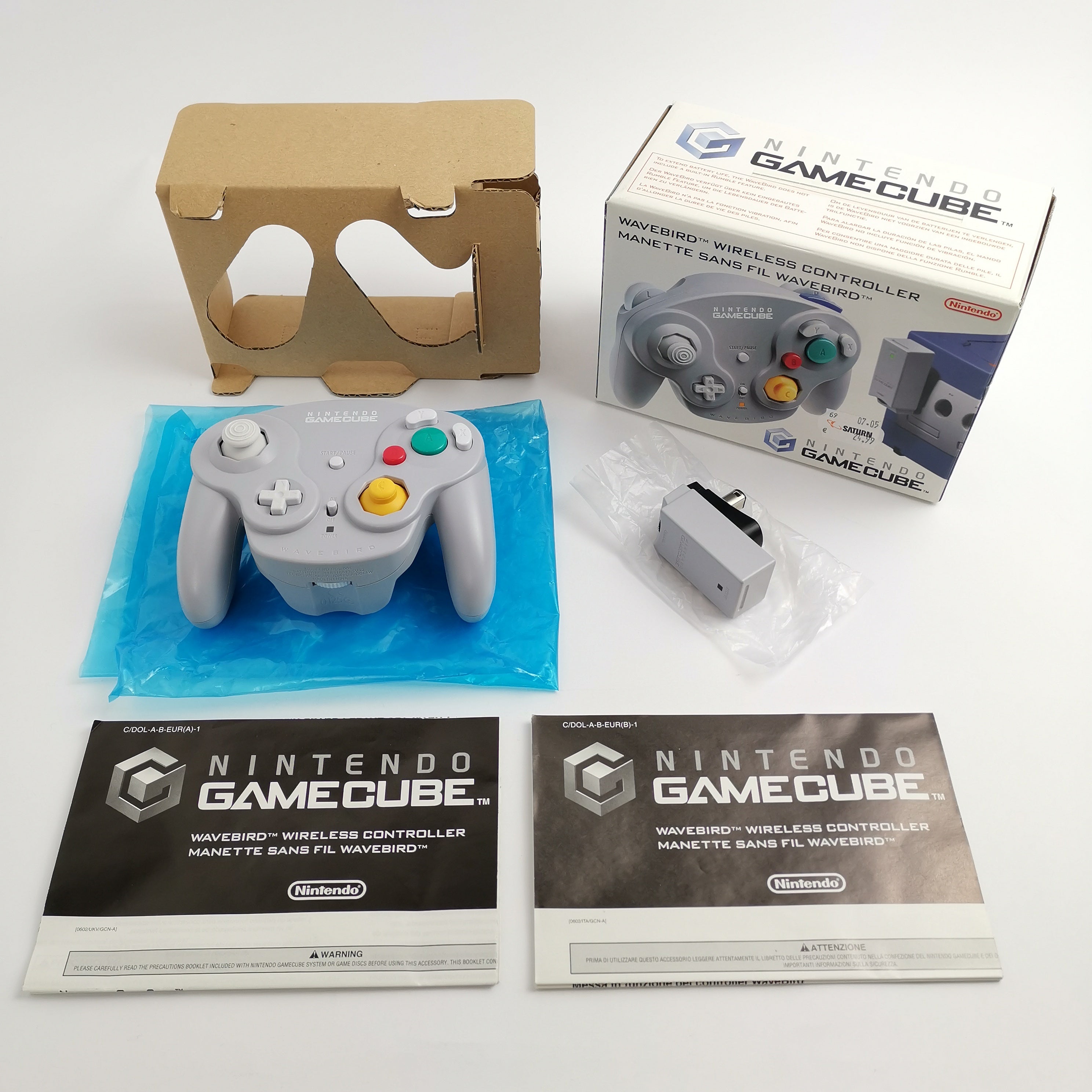 Nintendo Gamecube Zubehör : Wavebird Wireless Controller - OVP | Zustand wählbar