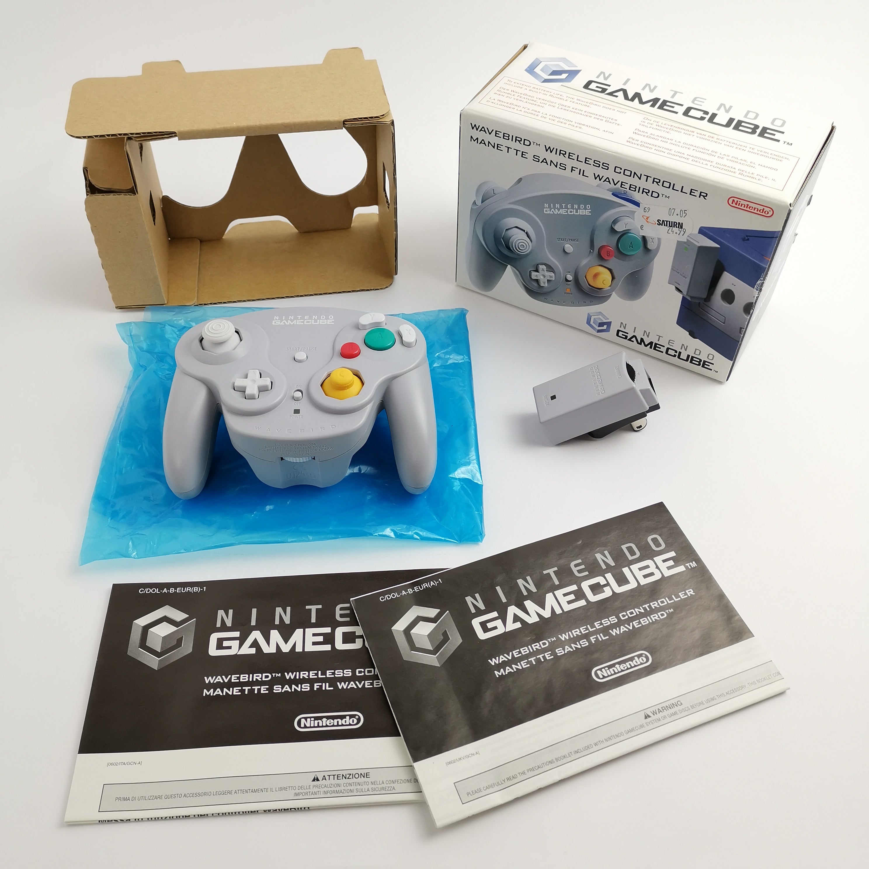 Nintendo Gamecube Zubehör : Wavebird Wireless Controller - OVP | Zustand wählbar