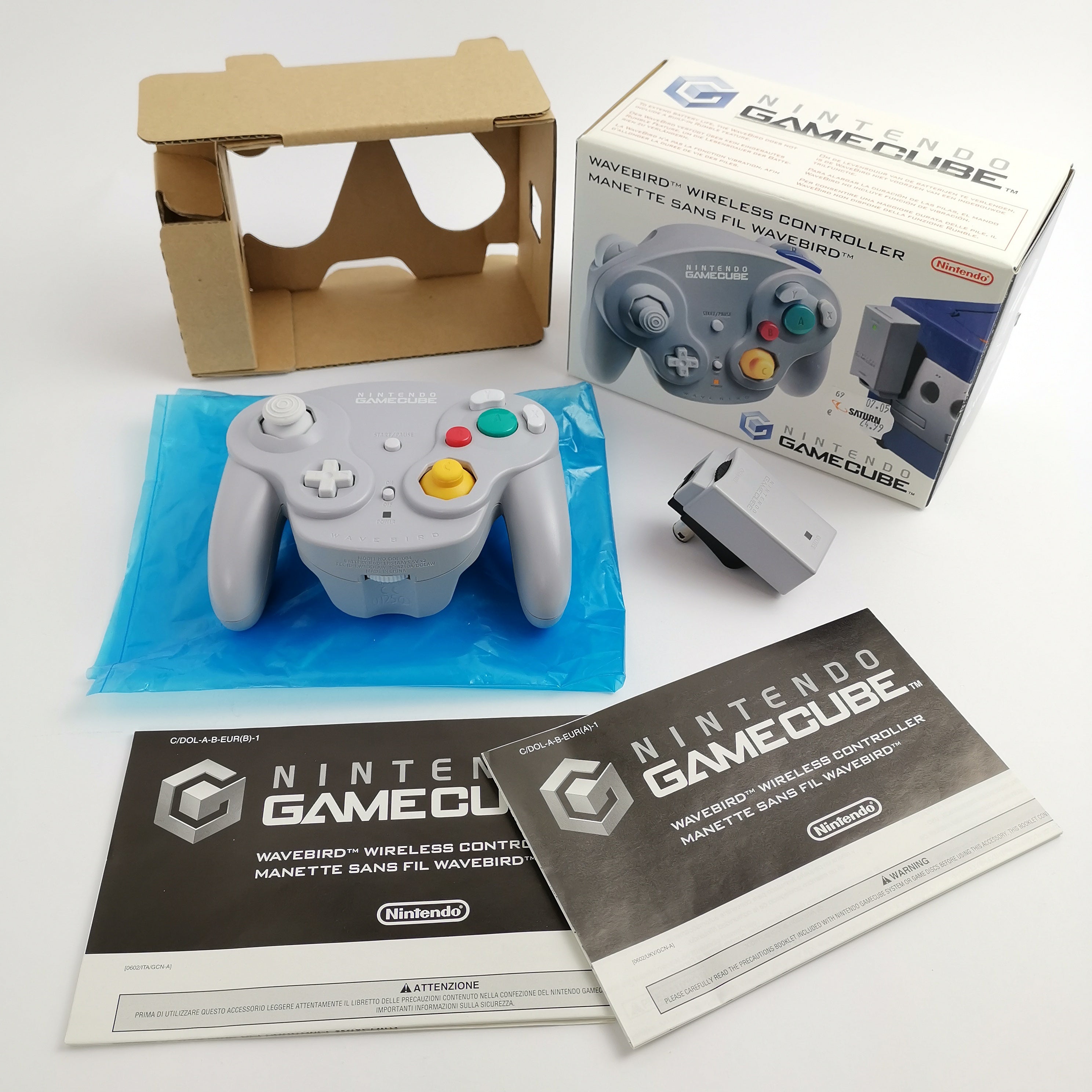 Nintendo Gamecube Zubehör : Wavebird Wireless Controller - OVP | Zustand wählbar