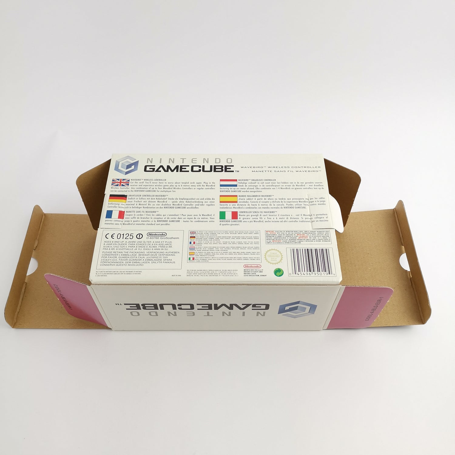 Nintendo Gamecube Funk Controller : Wavebird Gamepad mit Empfänger in OVP