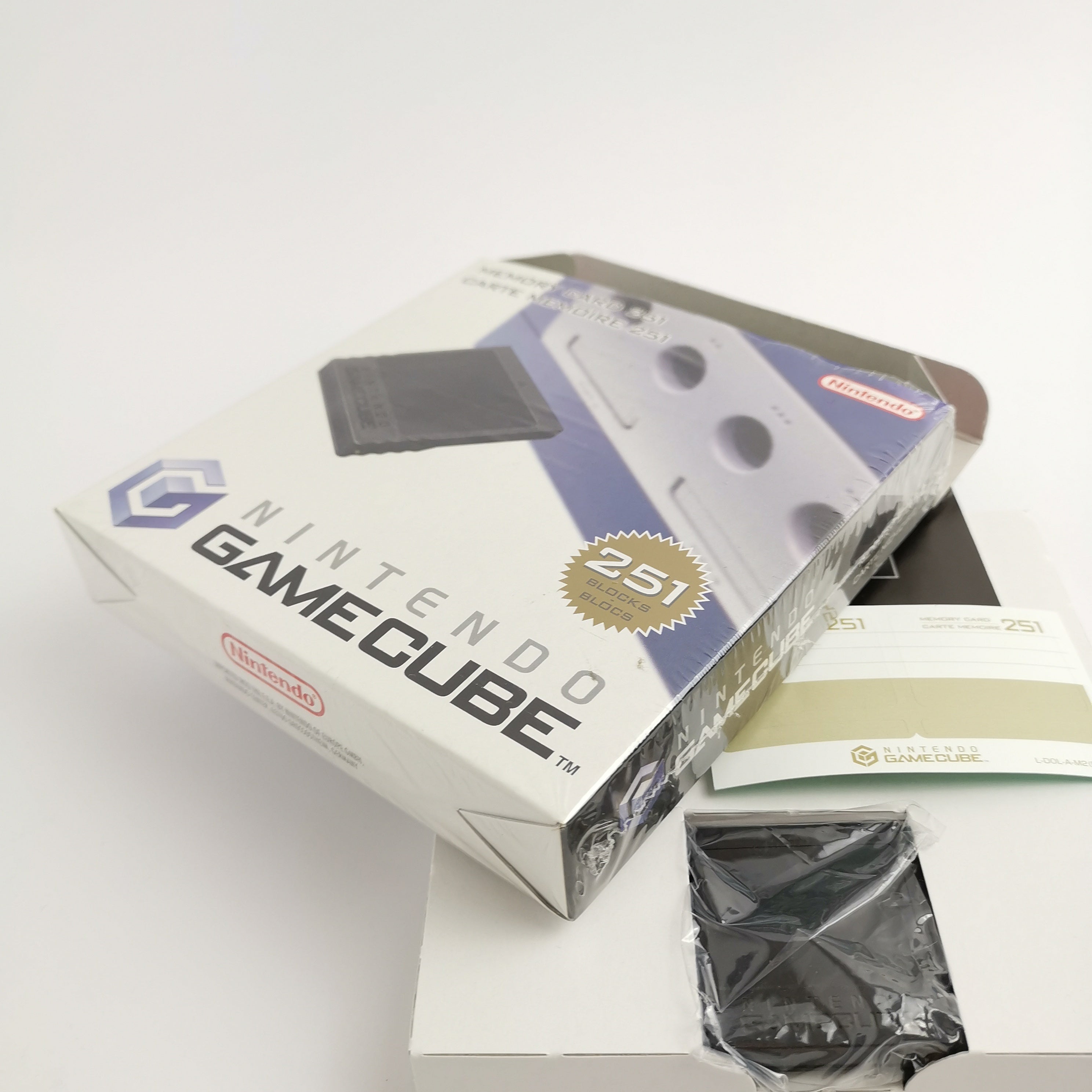 Nintendo Gamecube Speicherkarte : Memory Card Schwarz OVP | Zustand wählbar