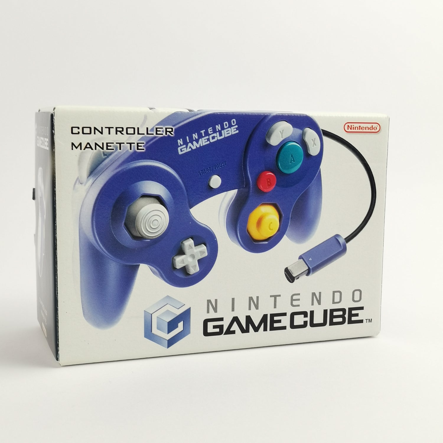 Nintendo Gamecube Controller : Clear Purple - Halbtransparent Lila Gamepad - OVP