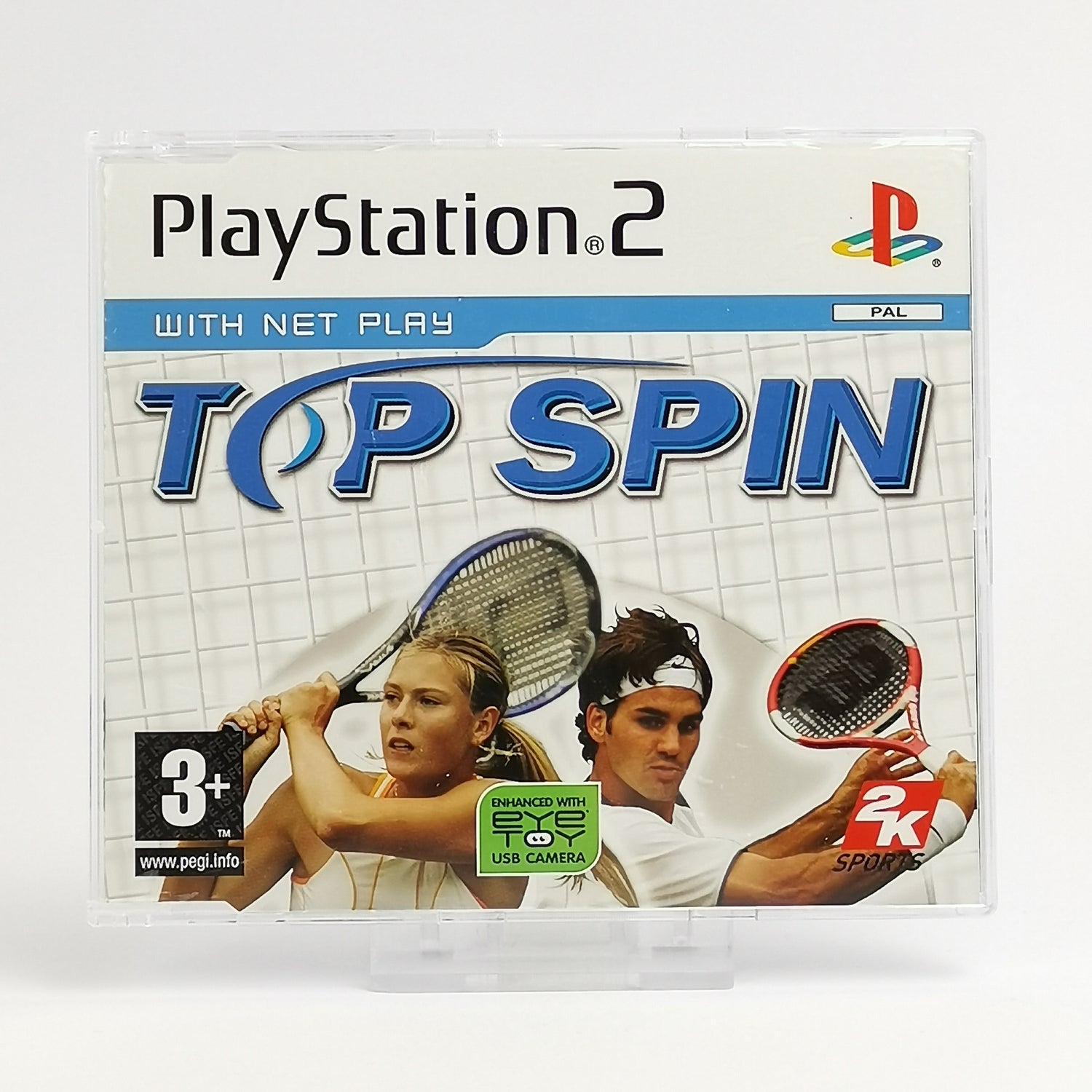 Sony Playstation 2 Promo Game: Top Spin - Full Game Full Version | Original packaging PAL PS2