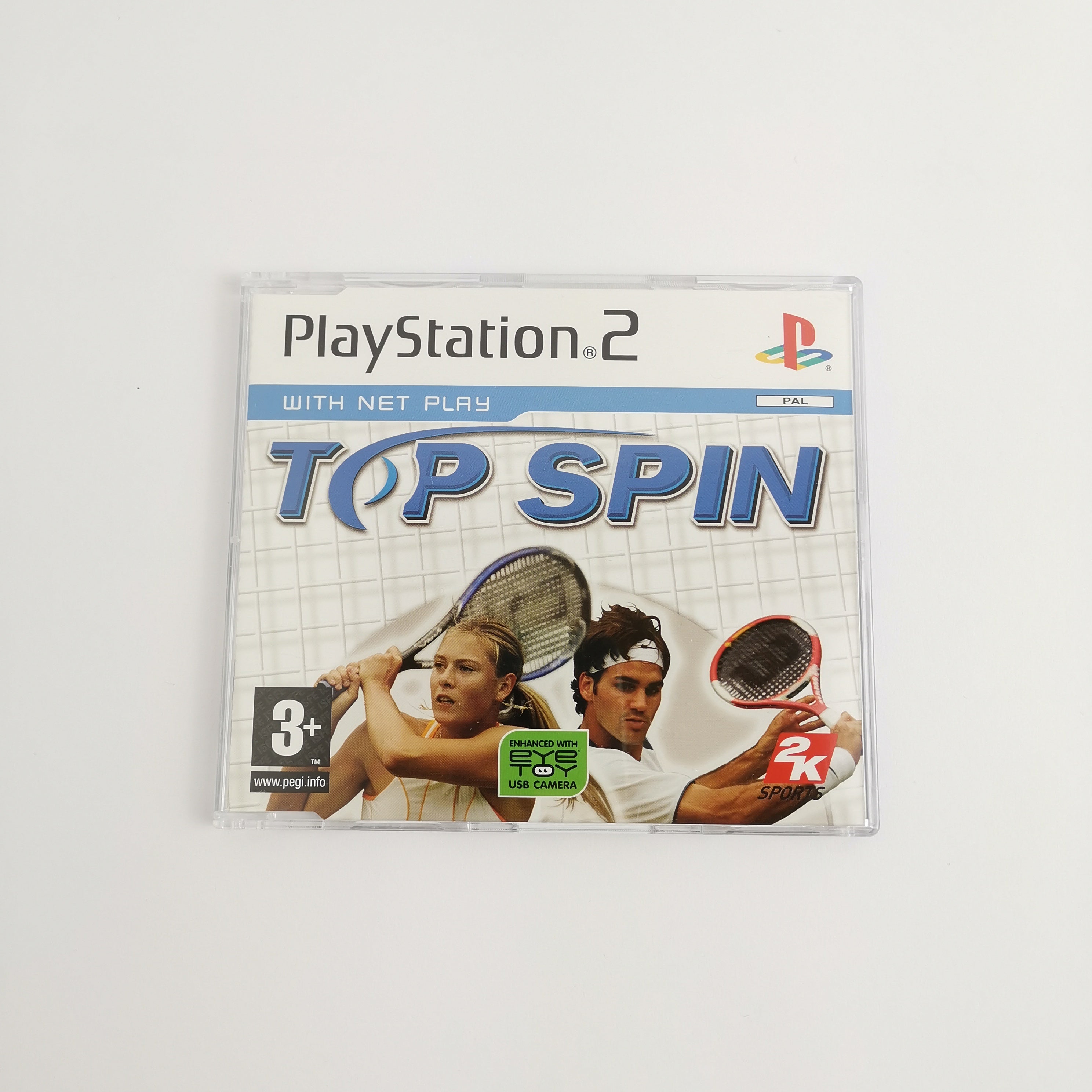 Sony Playstation 2 Promo Game: Top Spin - Full Game Full Version | Original packaging PAL PS2