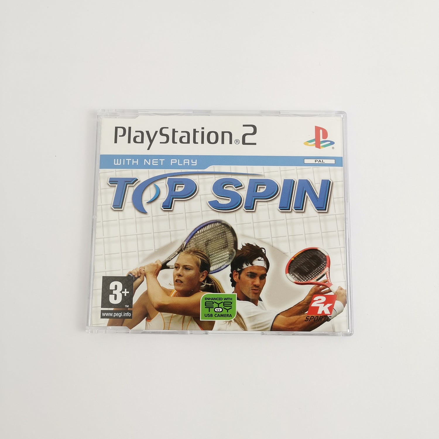 Sony Playstation 2 Promo Spiel : Top Spin - Full Game Vollversion | OVP PAL PS2