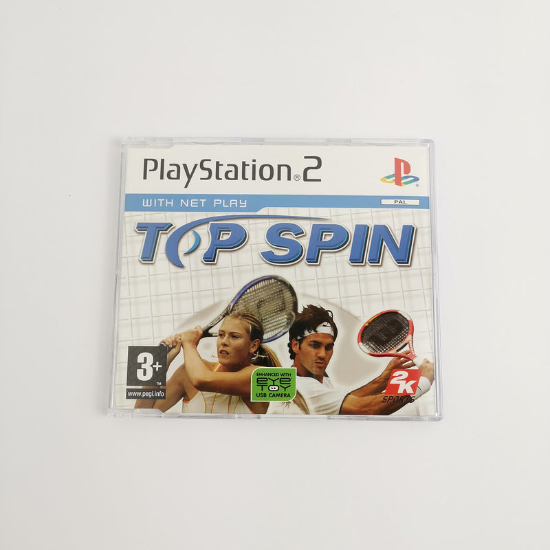 Sony Playstation 2 Promo Game: Top Spin - Full Game Full Version | Original packaging PAL PS2