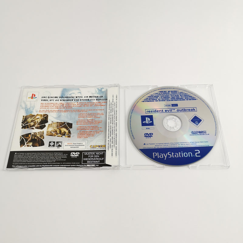 Sony Playstation 2 Promo Spiel : Resident Evil Outbreak | Vollversion PS2 USK18
