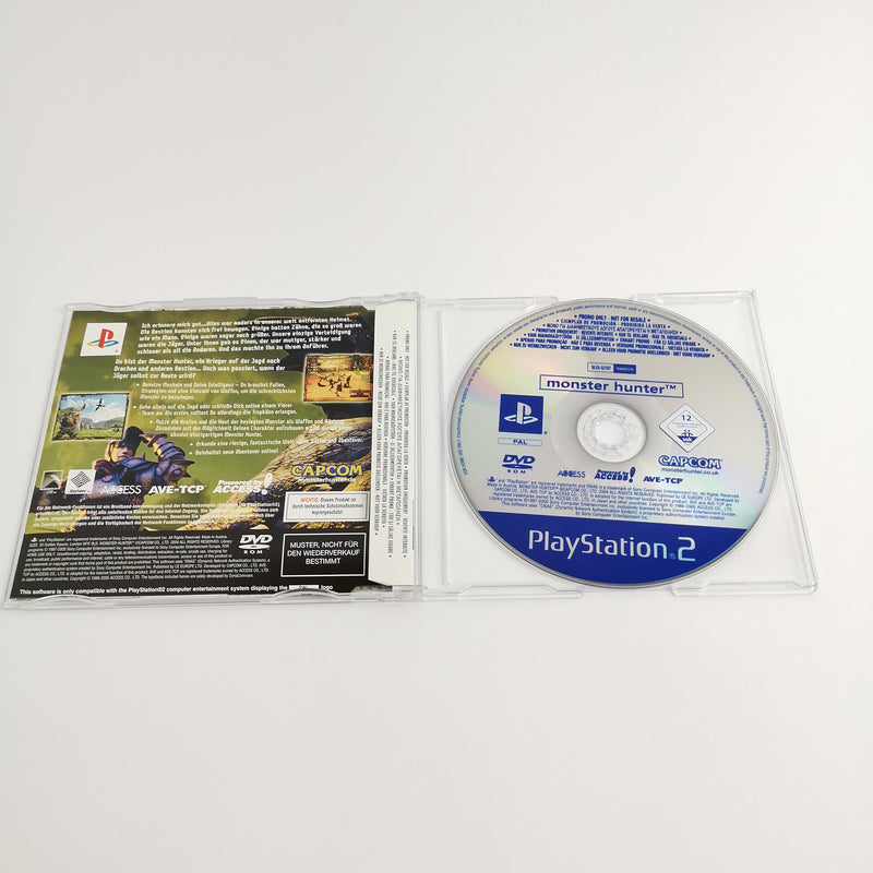 Sony Playstation 2 Promo Game: Monster Hunter - Full Version | PS2 OVP PAL