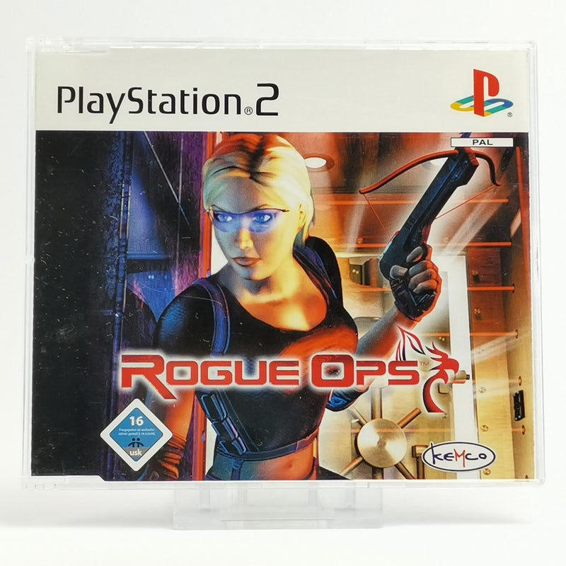 Sony Playstation 2 Promo Game: Rogue Ops - Full Version | PS2 OVP PAL
