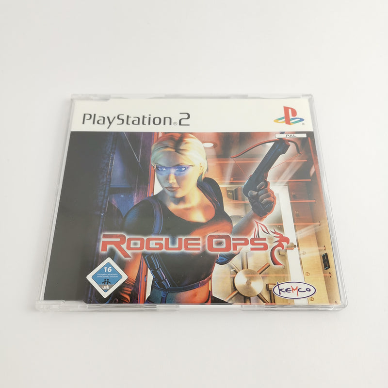 Sony Playstation 2 Promo Game: Rogue Ops - Full Version | PS2 OVP PAL