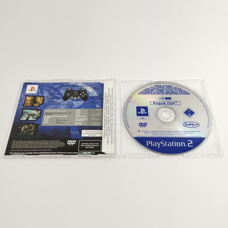Sony Playstation 2 Promo Spiel : Rogue Ops - Vollversion | PS2 OVP PAL