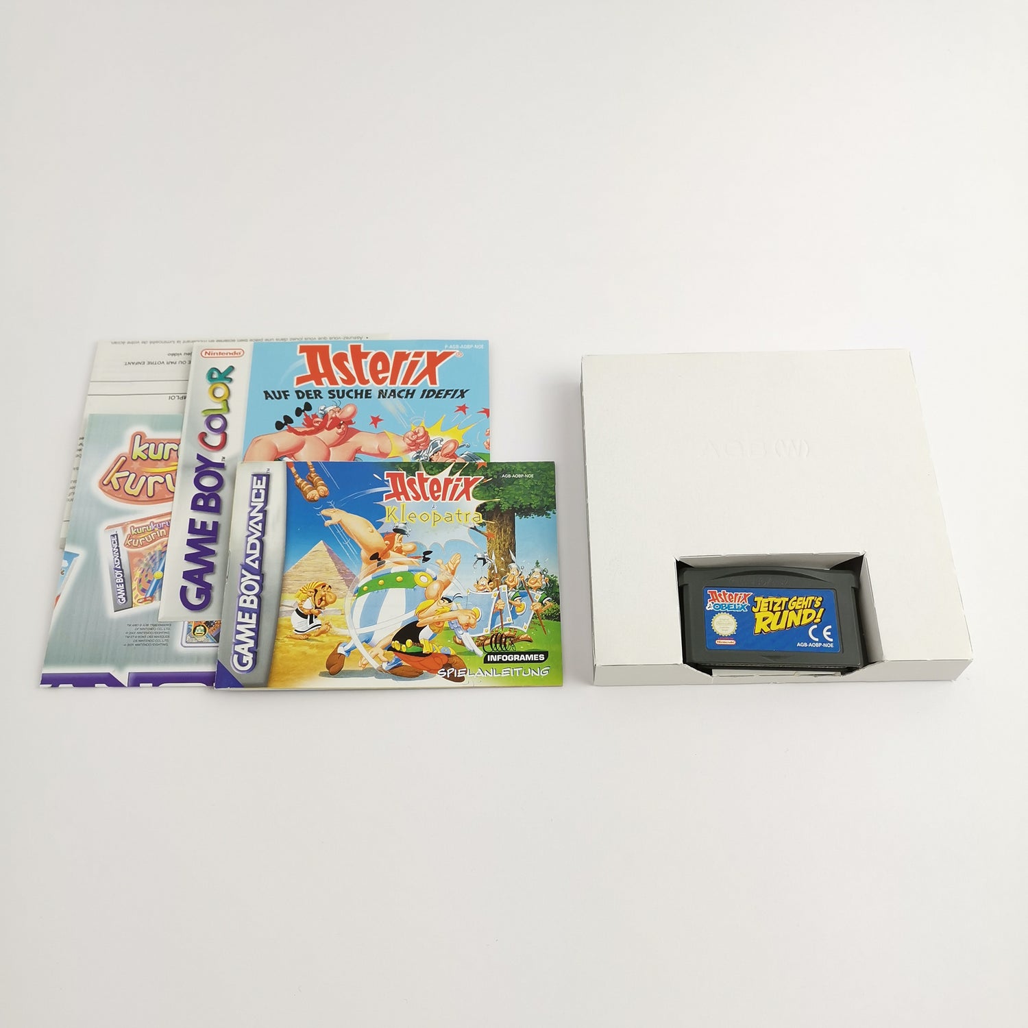 Nintendo Game Boy Advance Game: Asterix & Obelix Now Going Around - OVP PAL