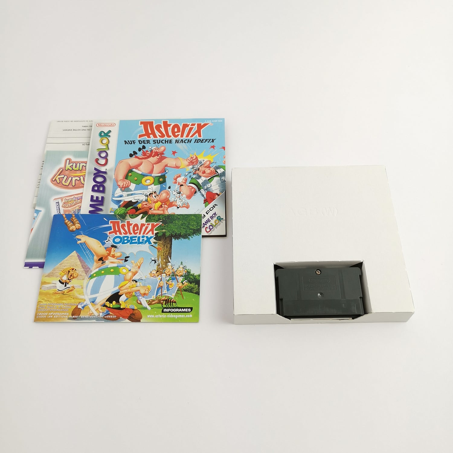 Nintendo Game Boy Advance Game: Asterix & Obelix Now Going Around - OVP PAL