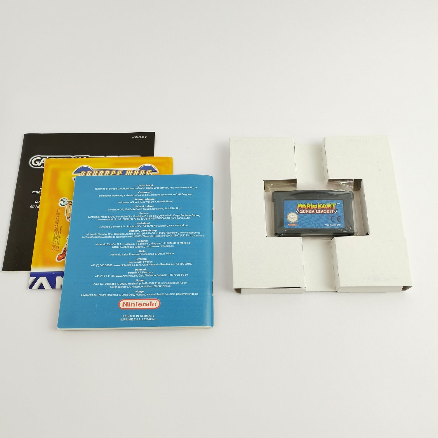 Nintendo Game Boy Advance Spiel : Mario Kart Super Circuit | GBA OVP PAL