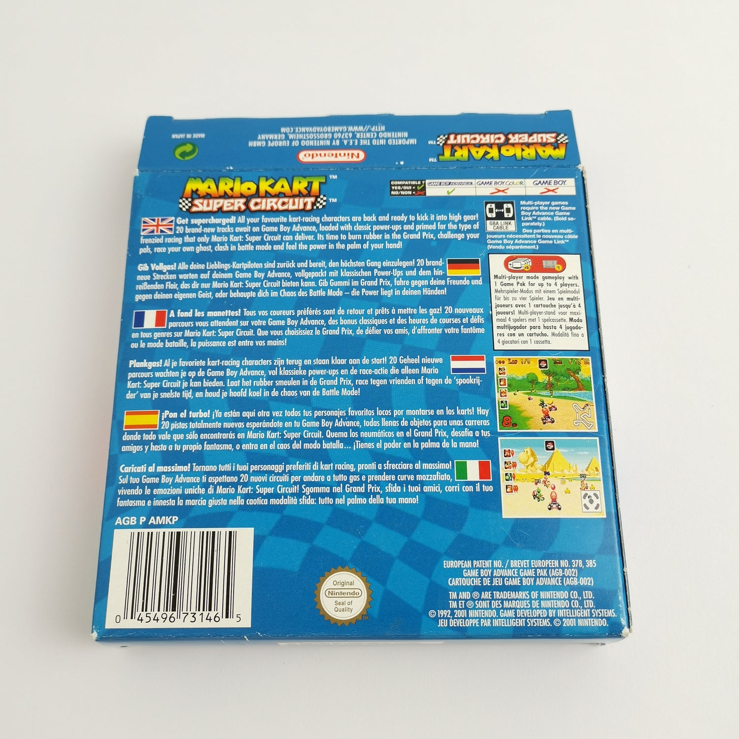 Nintendo Game Boy Advance Spiel : Mario Kart Super Circuit | GBA OVP PAL