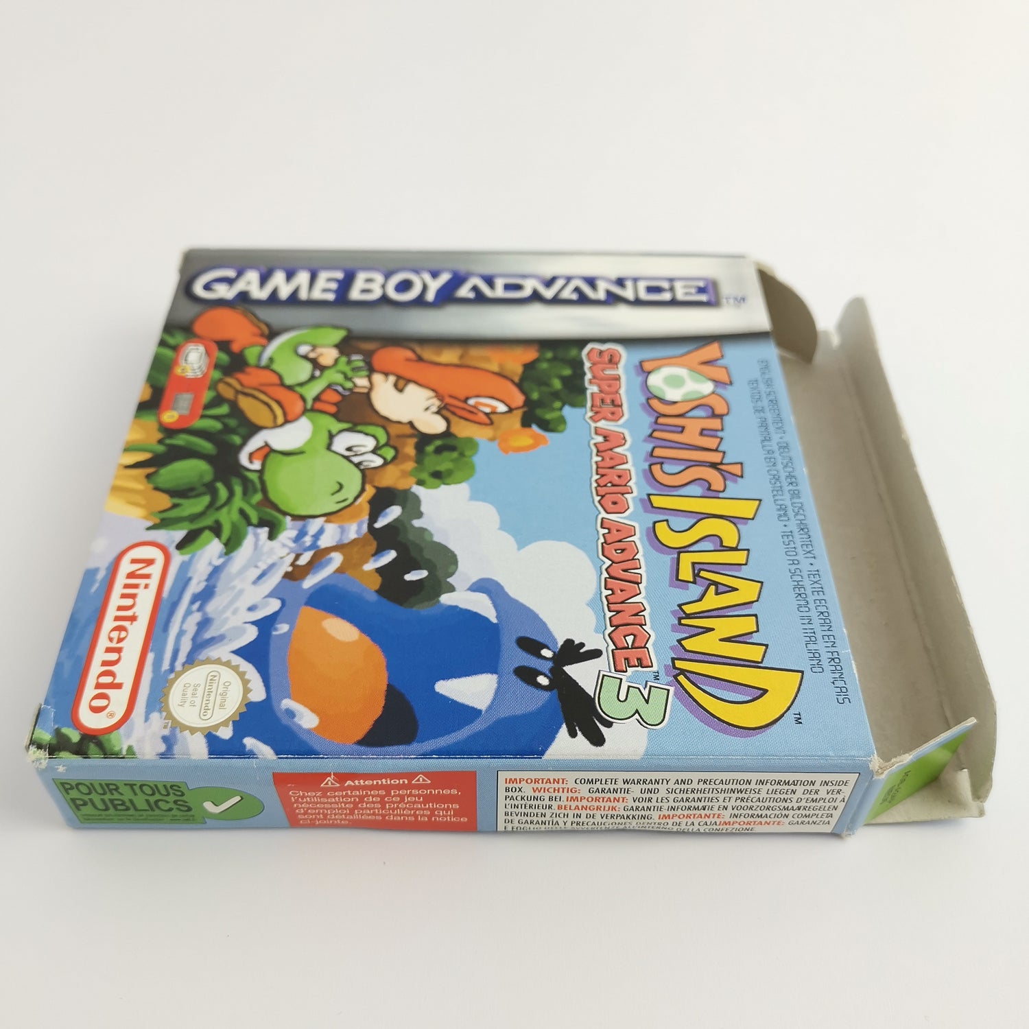 Nintendo Game Boy Advance Spiel : Yoshis Island Mario Advance 3 | GBA OVP PAL