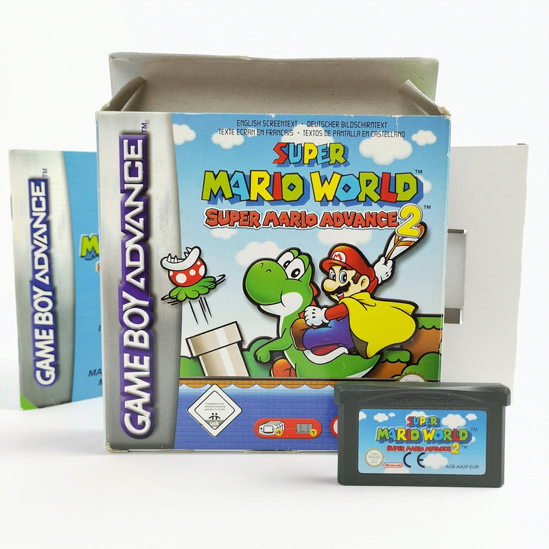 Nintendo Game Boy Advance Spiel : Super Mario World | GBA OVP PAL