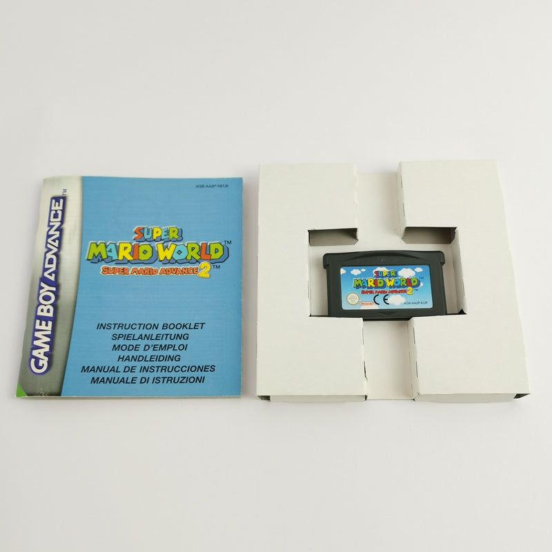 Nintendo Game Boy Advance Spiel : Super Mario World | GBA OVP PAL