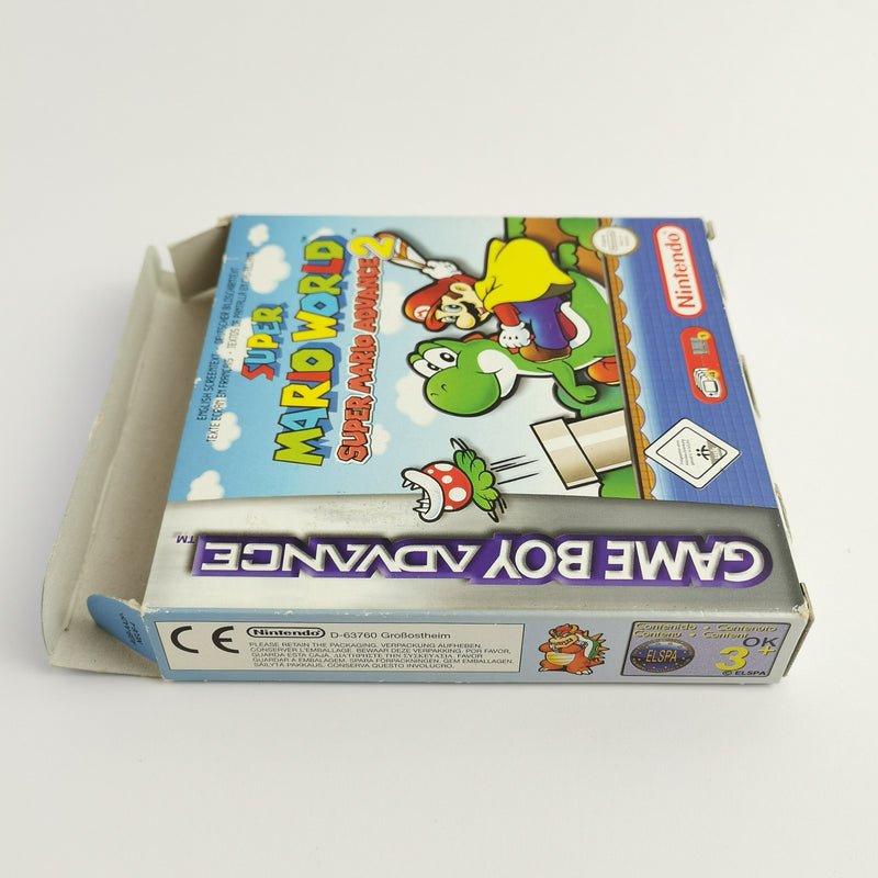 Nintendo Game Boy Advance Spiel : Super Mario World | GBA OVP PAL