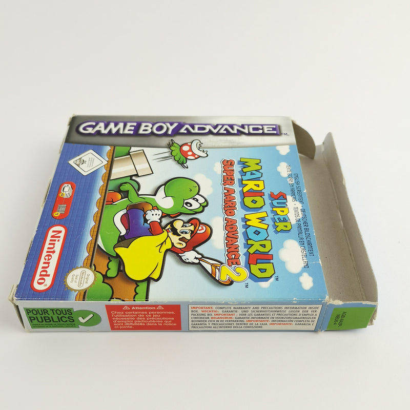 Nintendo Game Boy Advance Spiel : Super Mario World | GBA OVP PAL