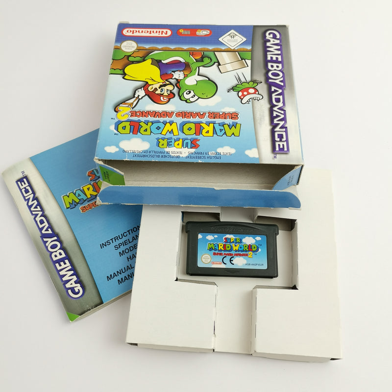 Nintendo Game Boy Advance Spiel : Super Mario World | GBA OVP PAL