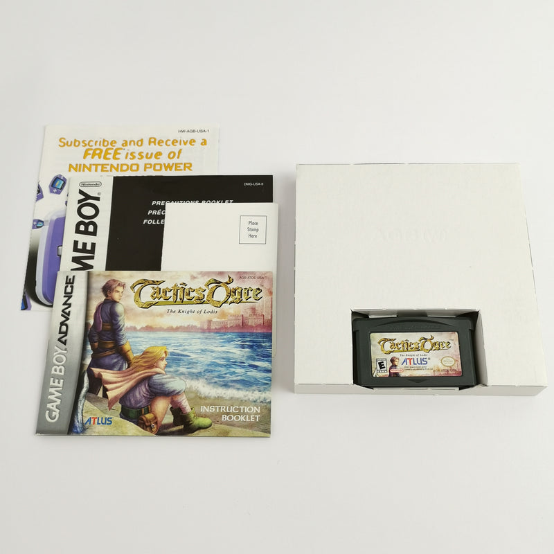 Nintendo Game Boy Advance Game: Tactics Ogre The Knight of Lodis | Original packaging USA