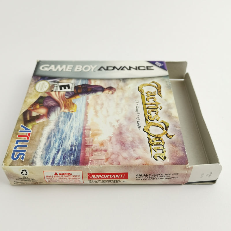 Nintendo Game Boy Advance Game: Tactics Ogre The Knight of Lodis | Original packaging USA