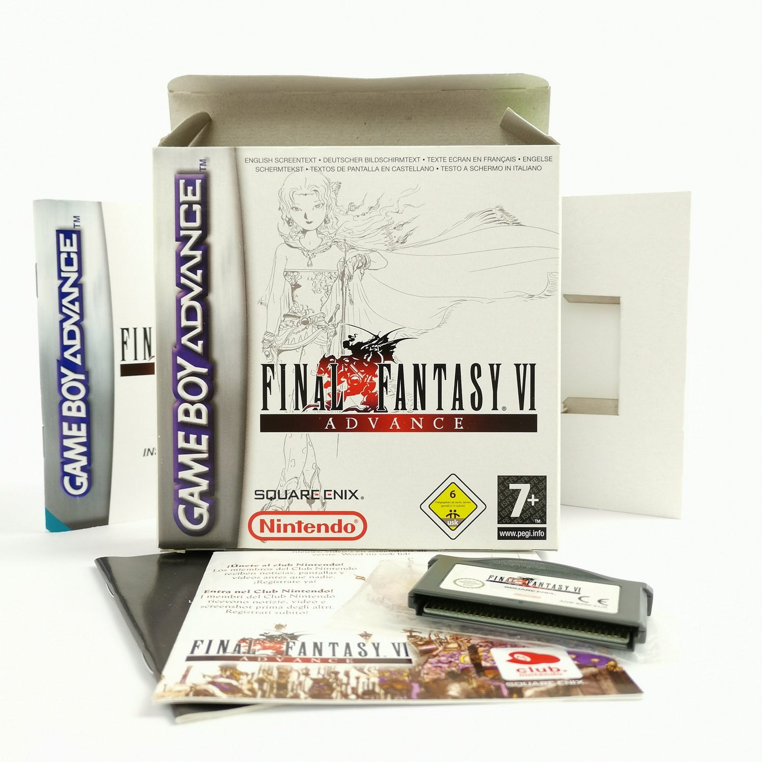 Nintendo Game Boy Advance Spiel :  Final Fantasy VI 6 | Square Enix - OVP PAL