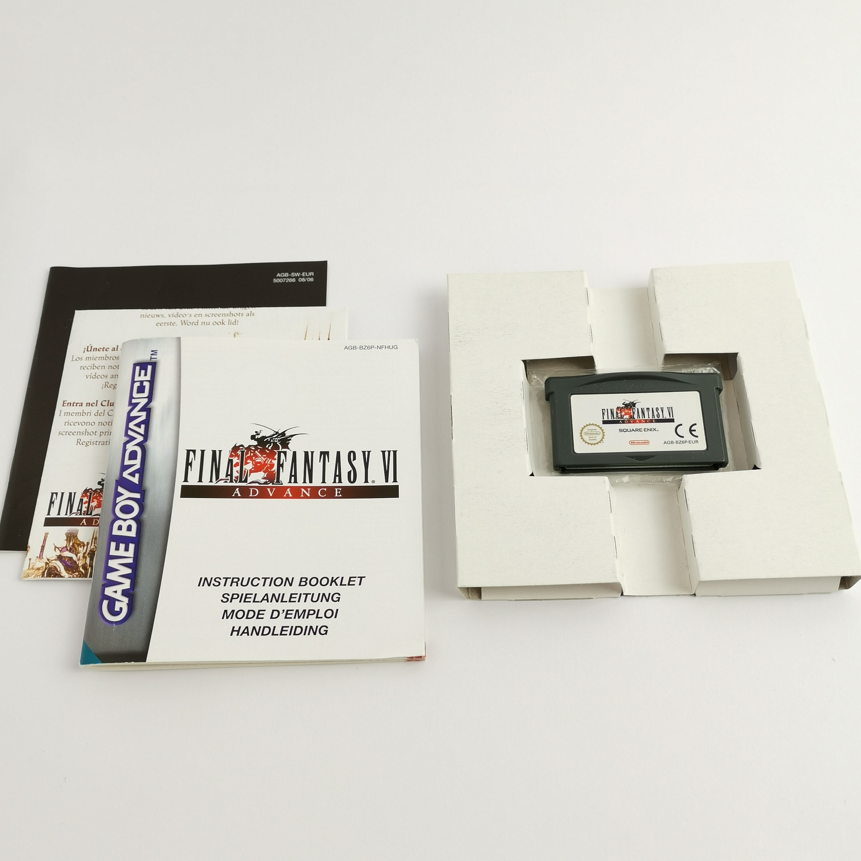Nintendo Game Boy Advance Spiel :  Final Fantasy VI 6 | Square Enix - OVP PAL