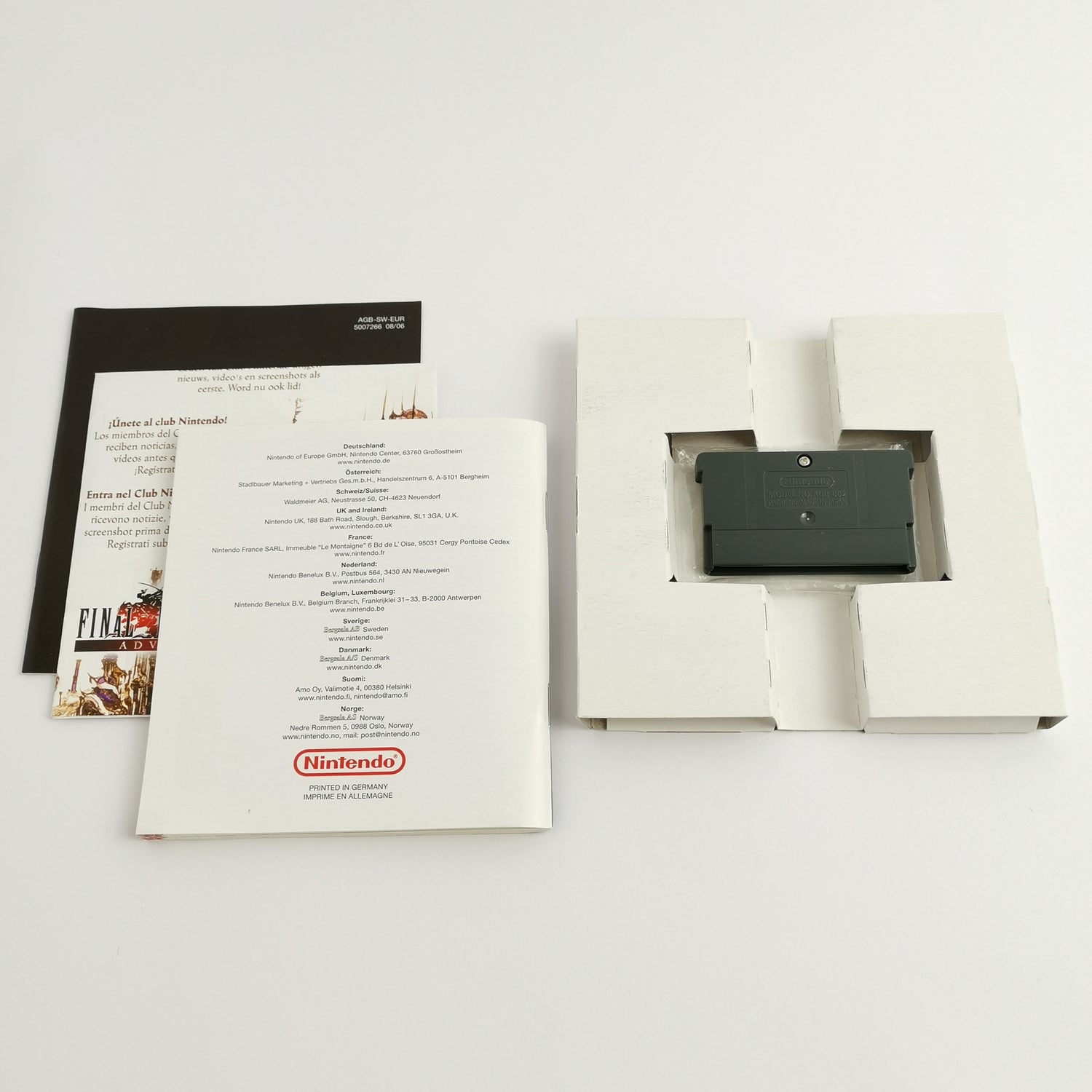 Nintendo Game Boy Advance Spiel :  Final Fantasy VI 6 | Square Enix - OVP PAL