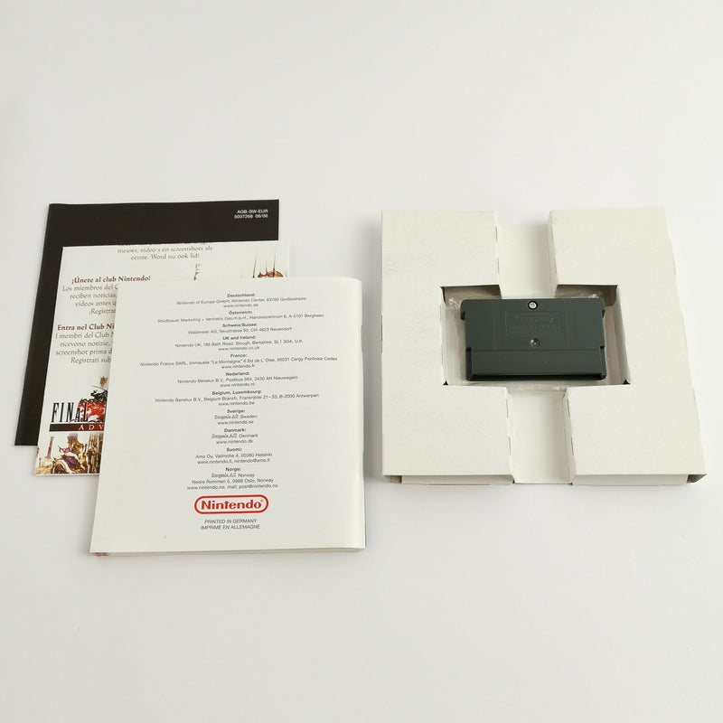 Nintendo Game Boy Advance Spiel :  Final Fantasy VI 6 | Square Enix - OVP PAL