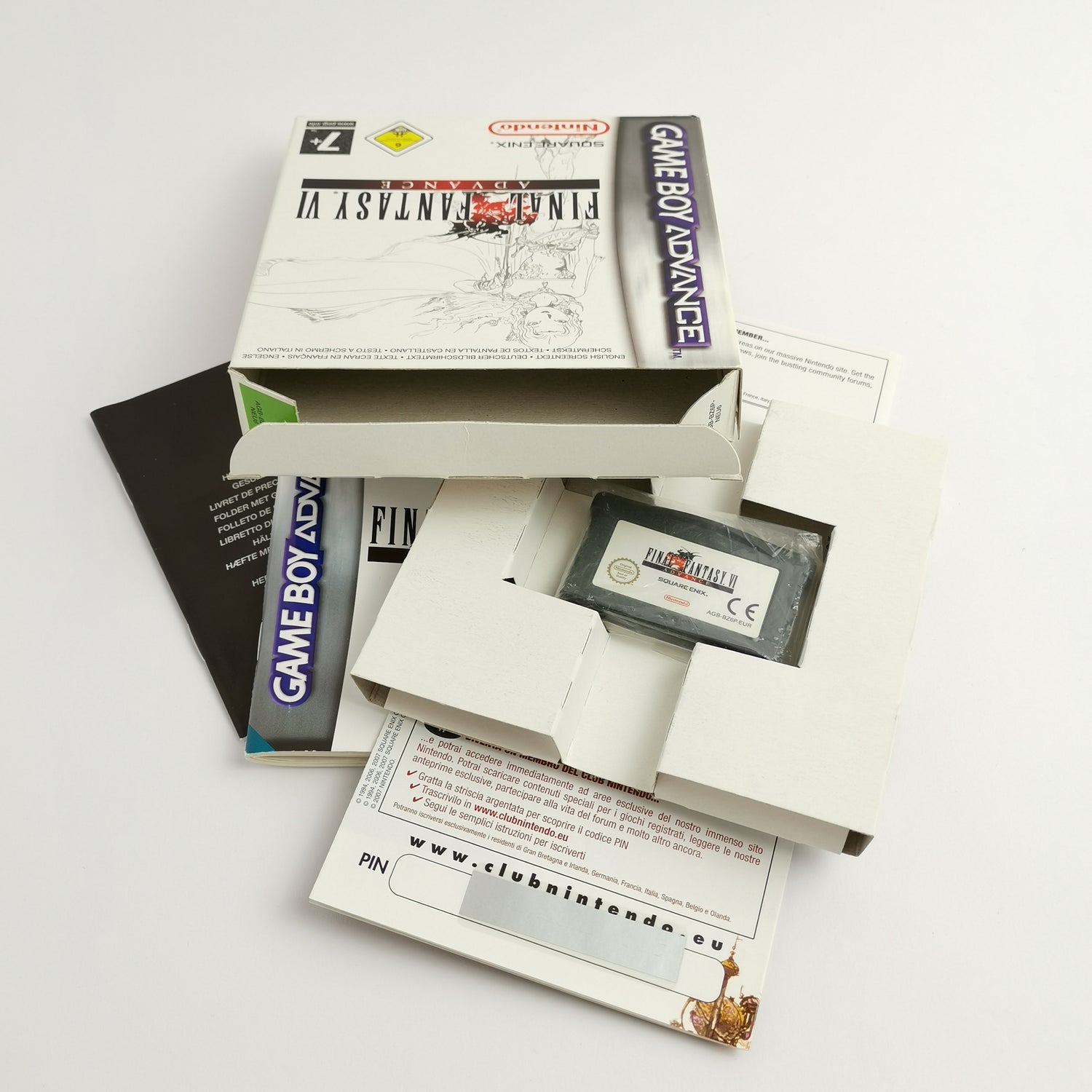 Nintendo Game Boy Advance Game : Final Fantasy VI 6 | Square Enix - OVP PAL