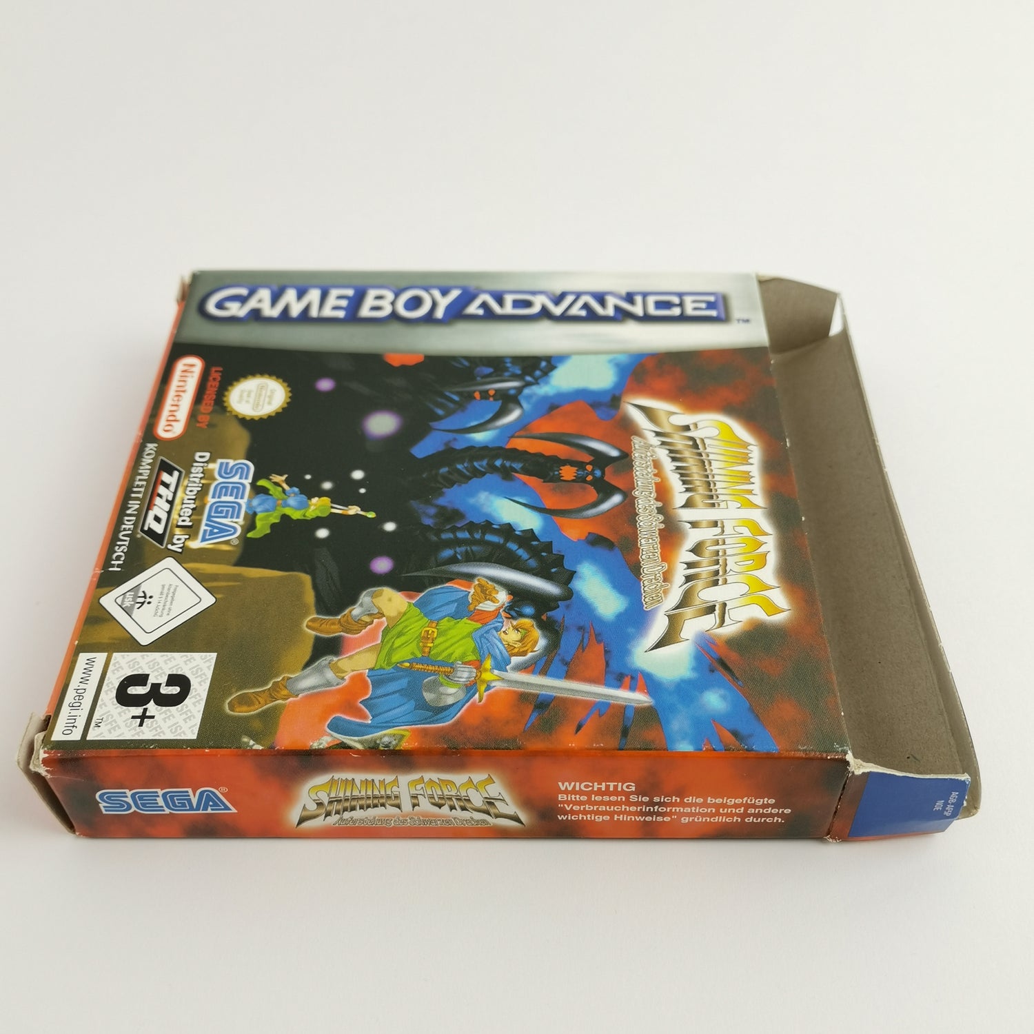 Nintendo Game Boy Advance Spiel Shining Force Auferstehung des schwarzen Drachen